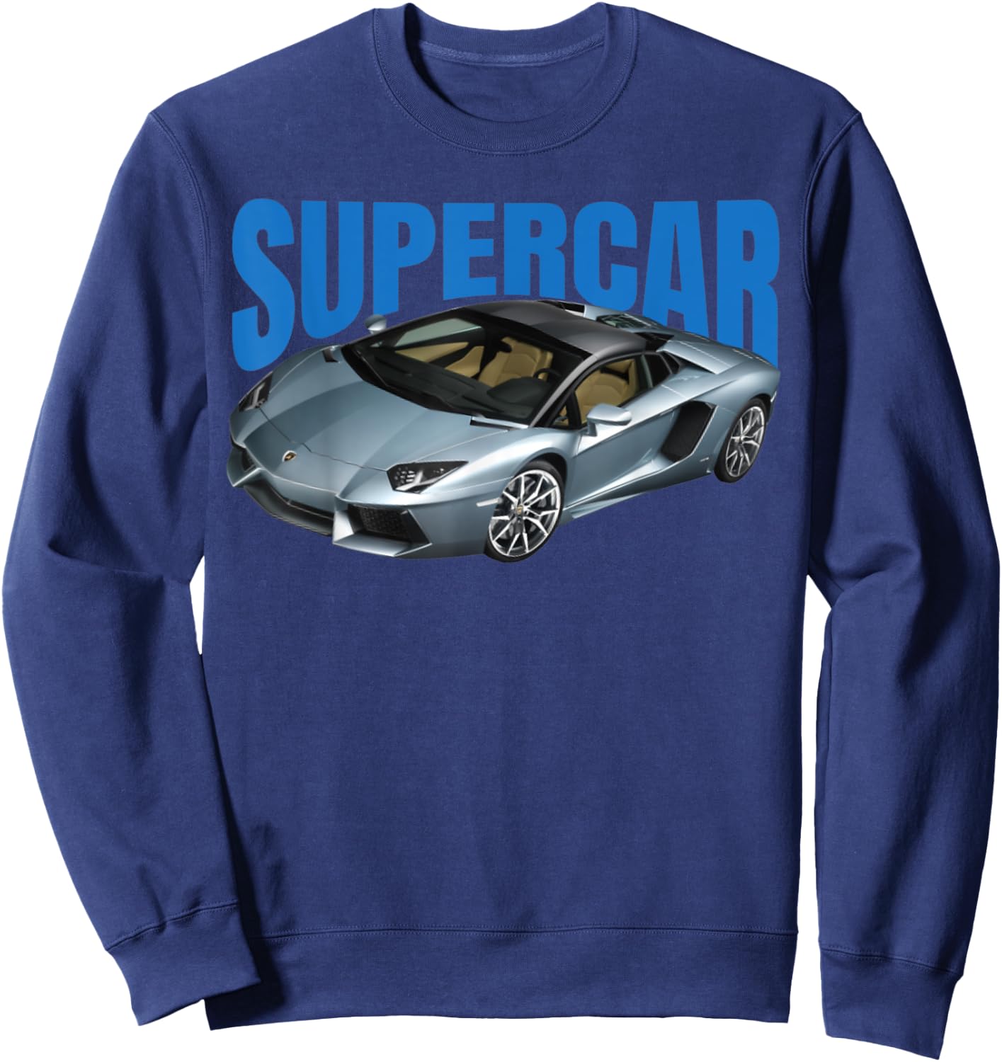 Supercar, sports car, muscle car and race car Sweatshirt - Sweatshirt | Navy