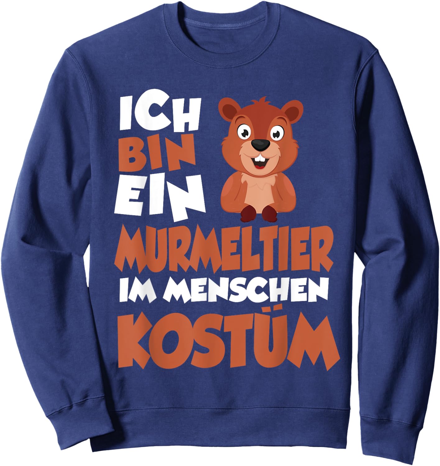 Marmot People Costume Sweatshirt - Sweatshirt | Navy