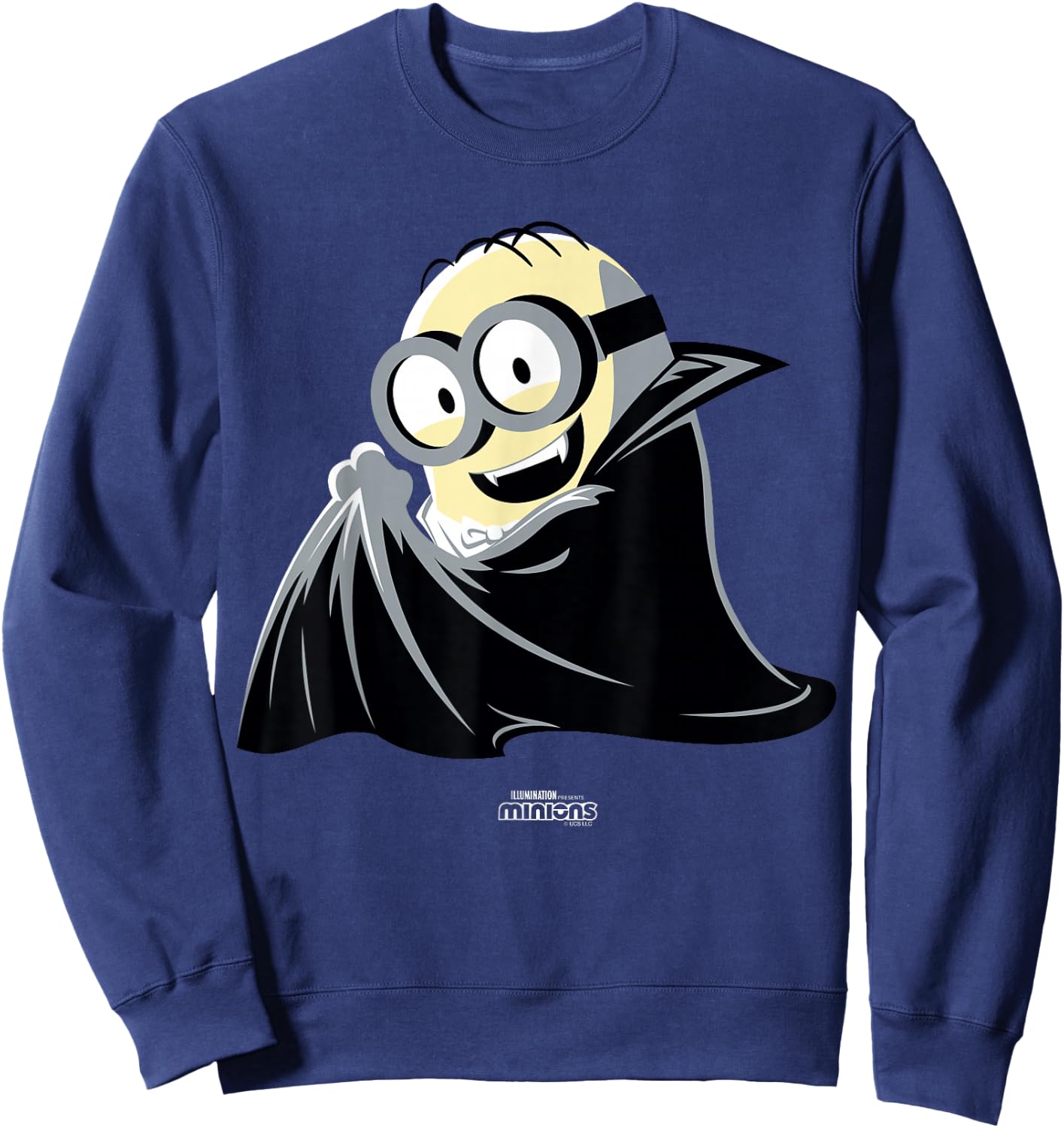 Minions Monsters Dave'acula Halloween Sweatshirt - Sweatshirt | Navy