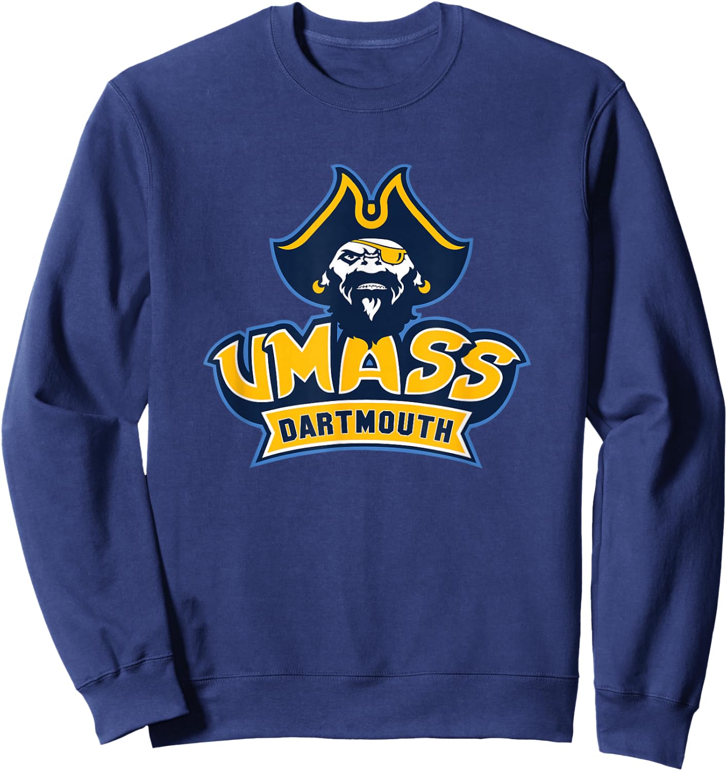 UMass Dartmouth Corsair | Official Licensed NCAA | PPMASD03 Sweatshirt - Sweatshirt | Navy