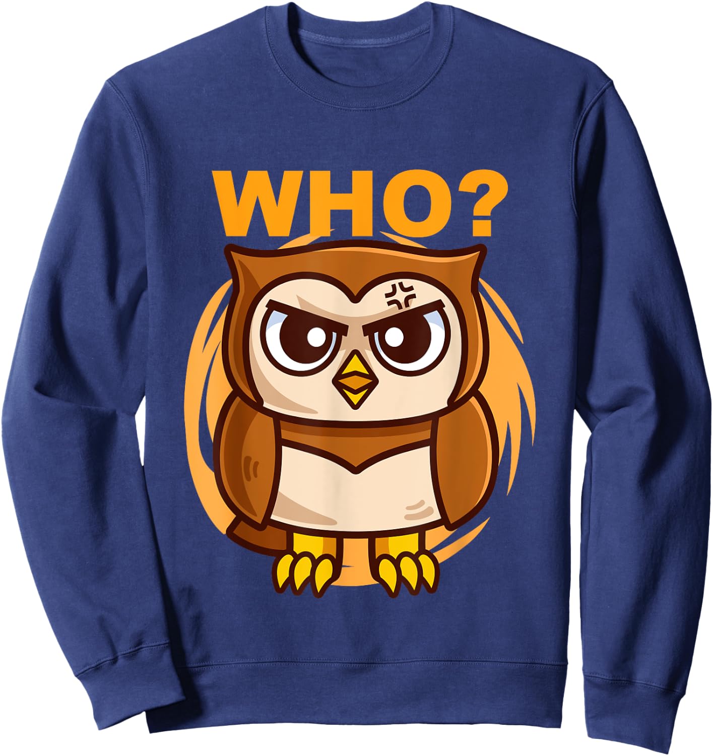 Who - Ornithologist Ornithology Owlet Owl Lover Bird Hunter Sweatshirt - Sweatshirt | Navy