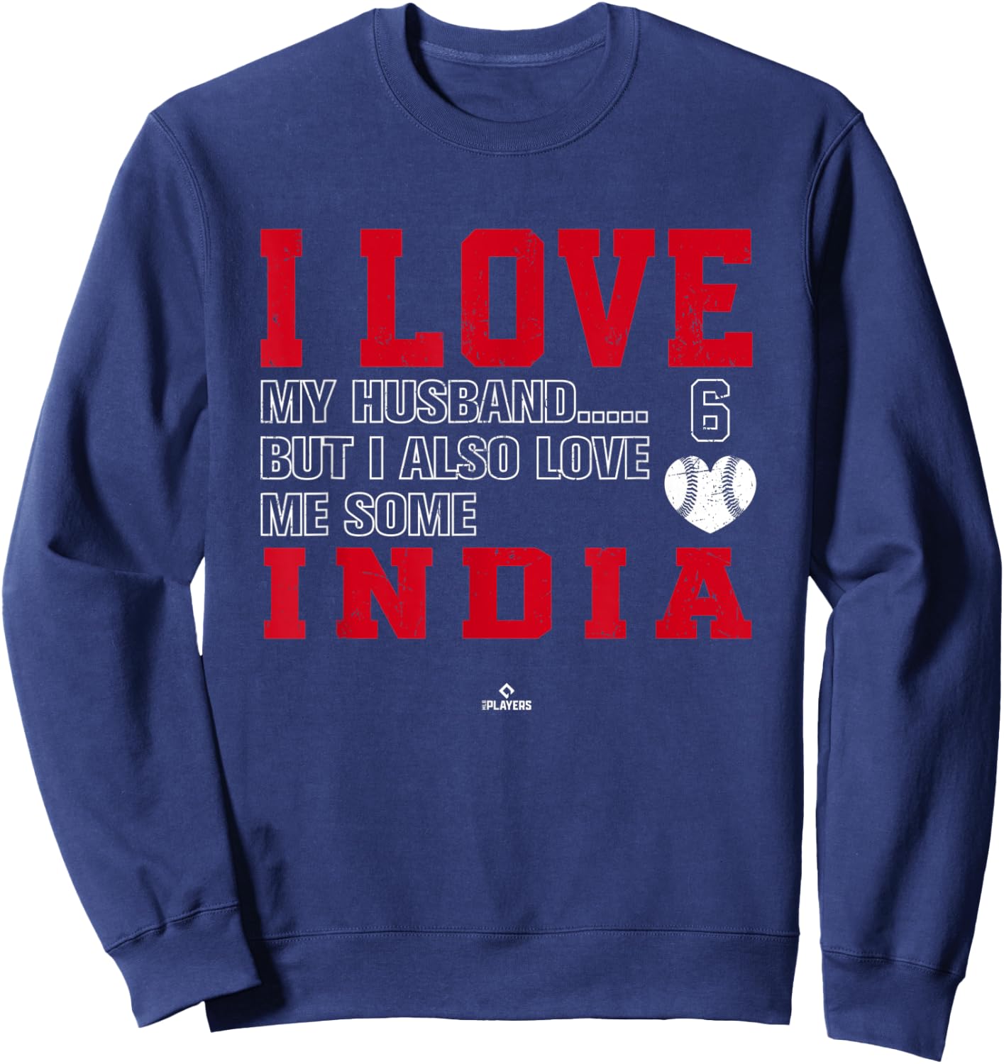 Love Me Some India Jonathan India Cincinnati MLBPA Sweatshirt - Sweatshirt | Navy