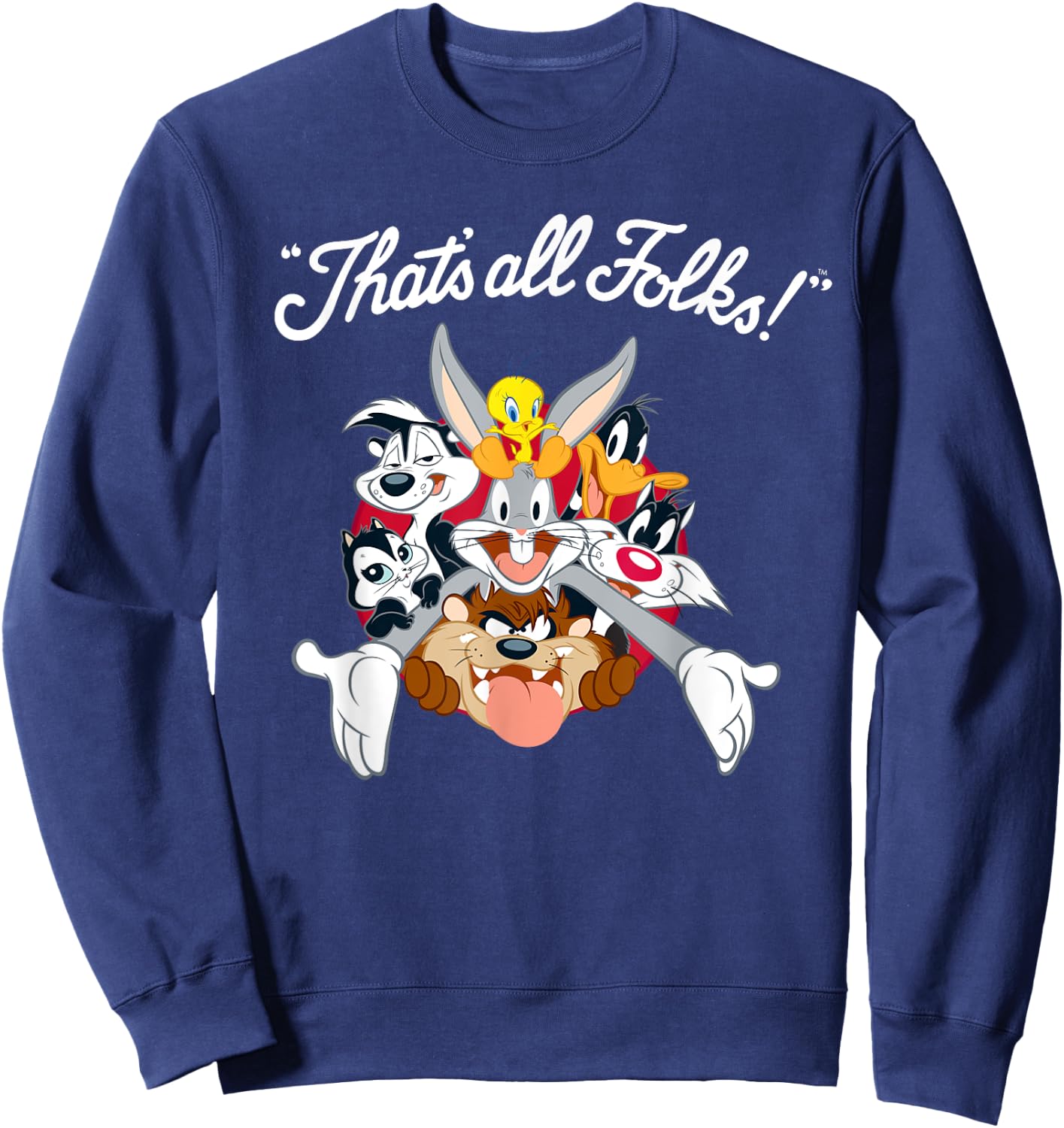 All Stars That's All Folks Sweatshirt - Sweatshirt | Navy