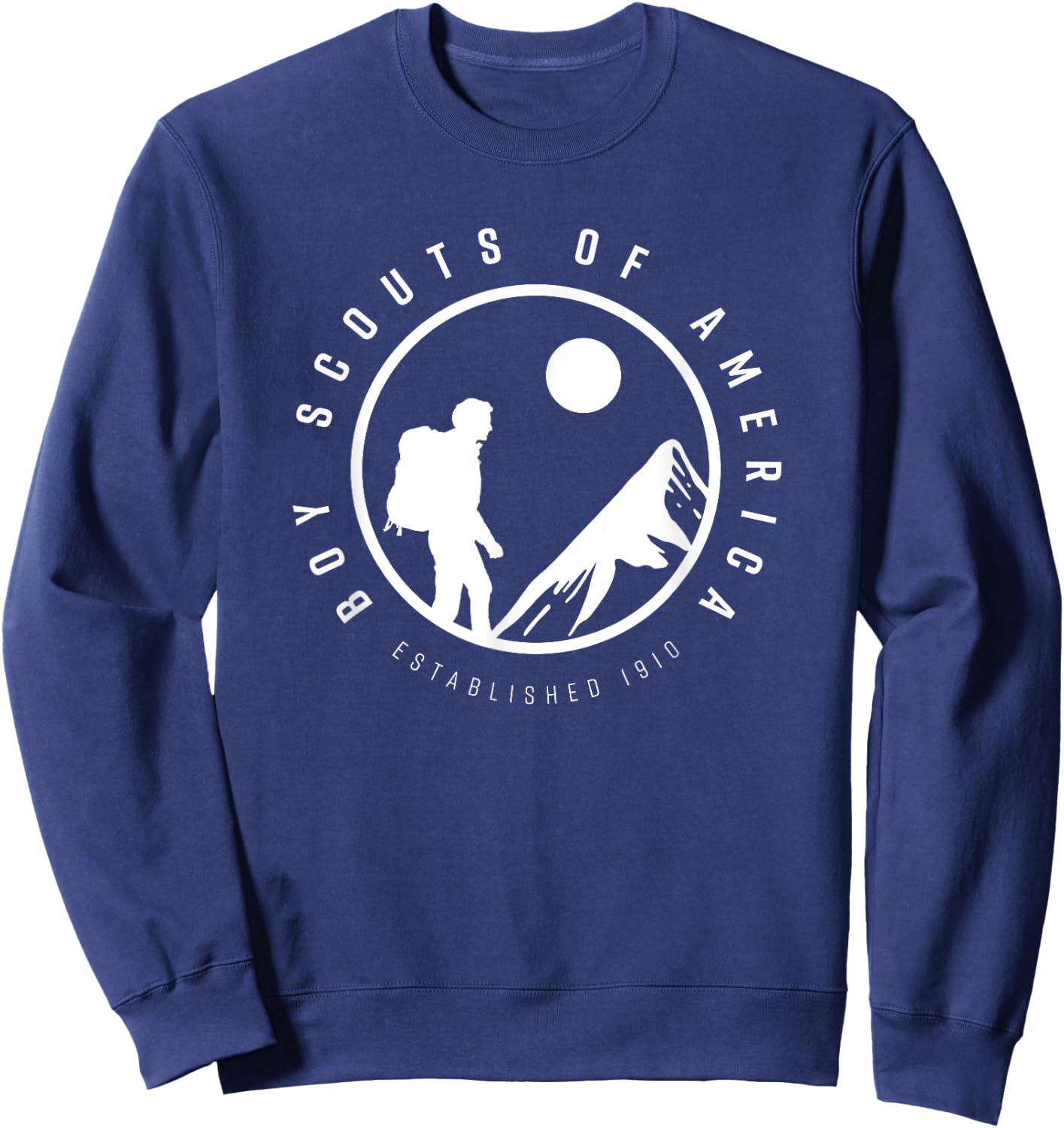 BSA Hiker Silhouette Sweatshirt - Sweatshirt | Navy