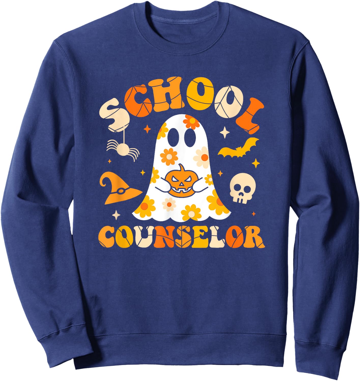 School Counselor Teacher Counseling Office School Guidance Sweatshirt - Sweatshirt | Navy