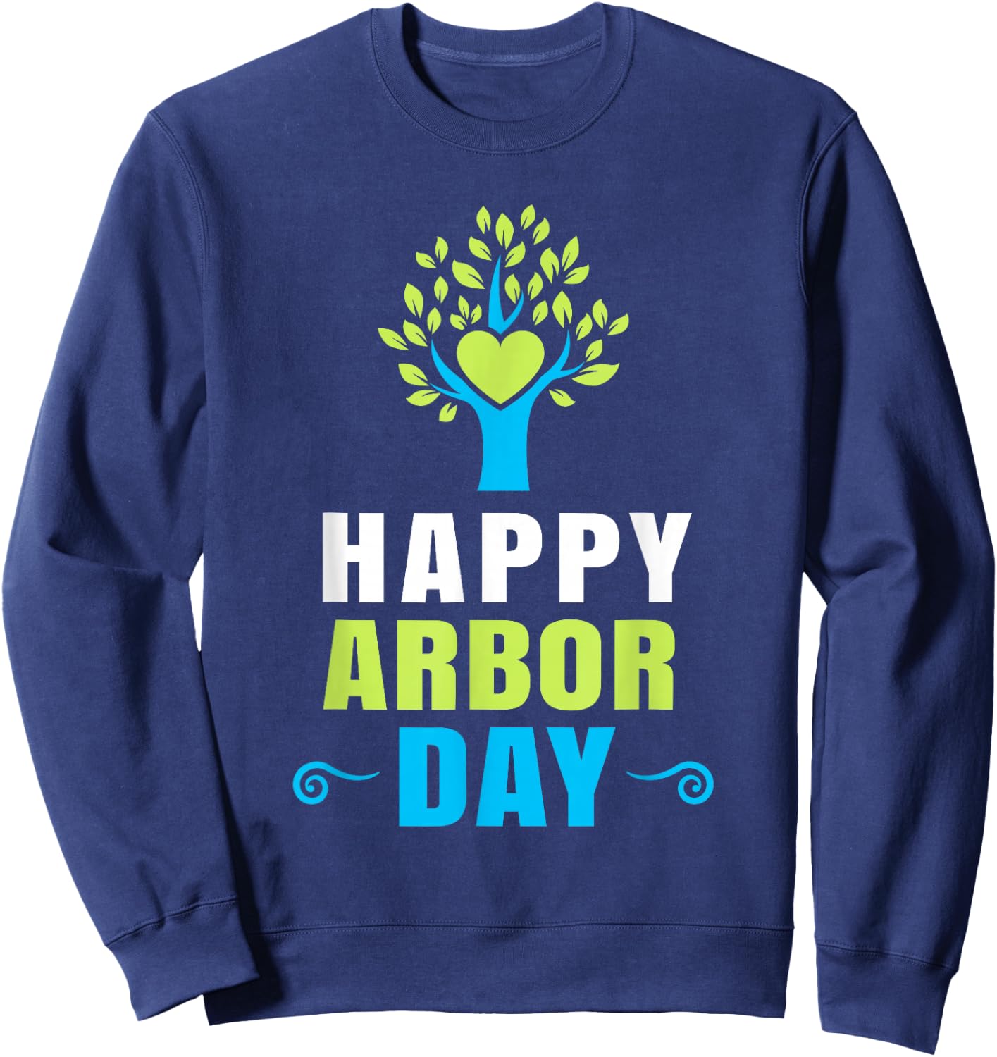 Plant More Trees Tree Planting Arbor Day Earth Day Sweatshirt - Sweatshirt | Navy