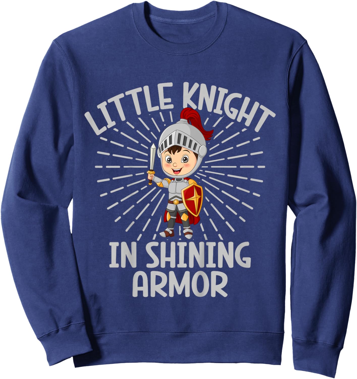Little Knight in Shining Armor Knight Sweatshirt - Sweatshirt | Navy