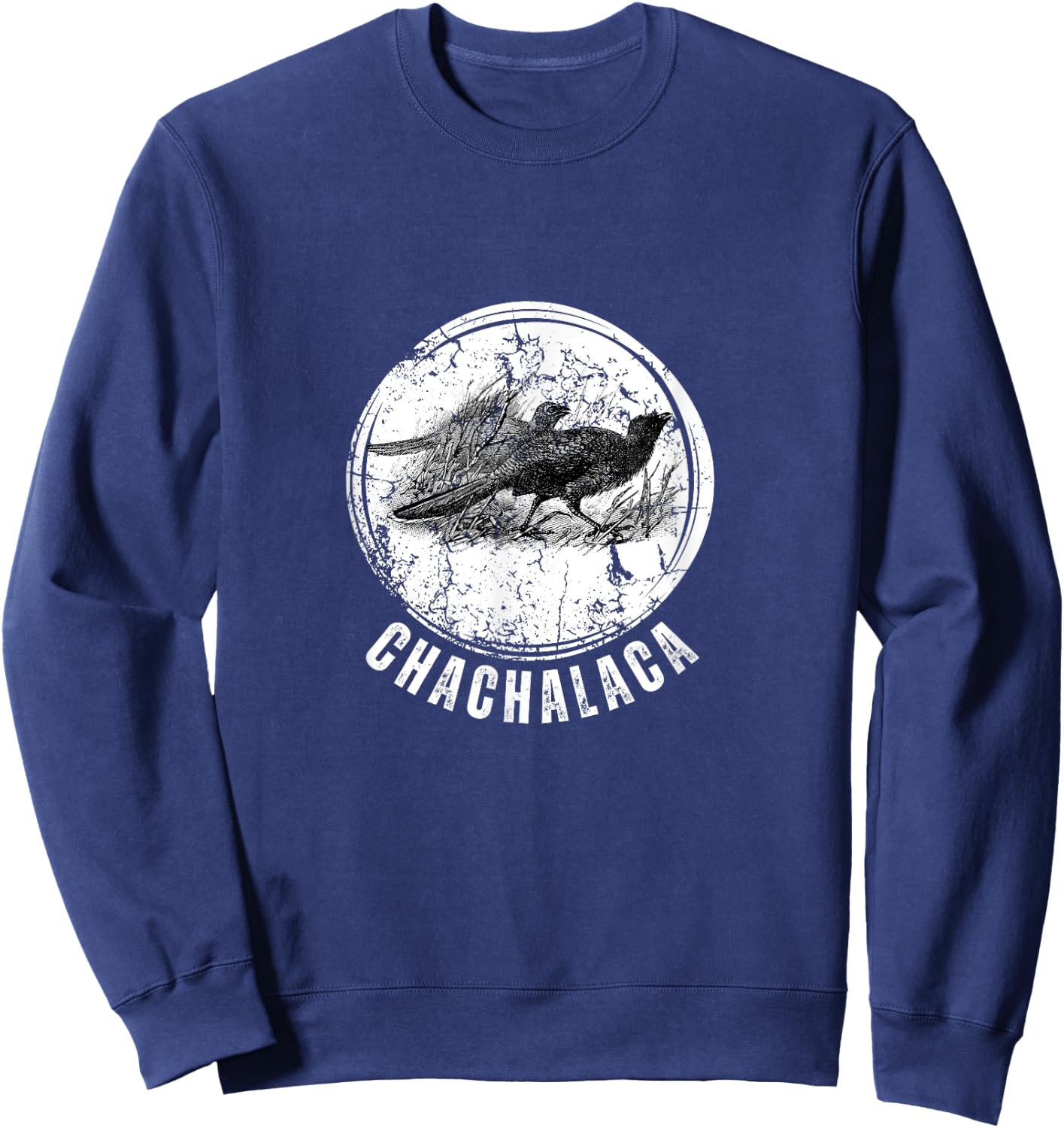 Chachalaca Upland Game Hunting Birdwatcher Sweatshirt - Sweatshirt | Navy