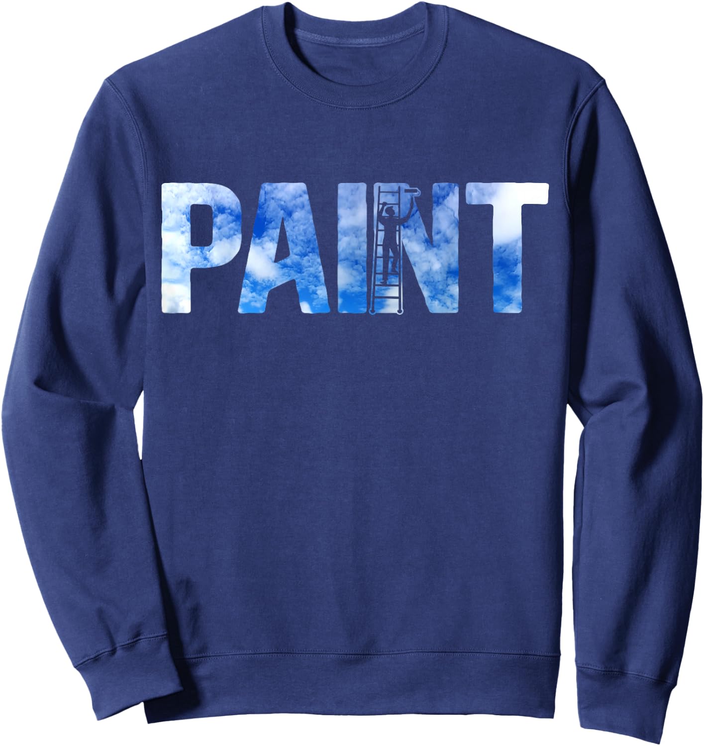 House Painter Decorator Paint Sweatshirt - Sweatshirt | Navy