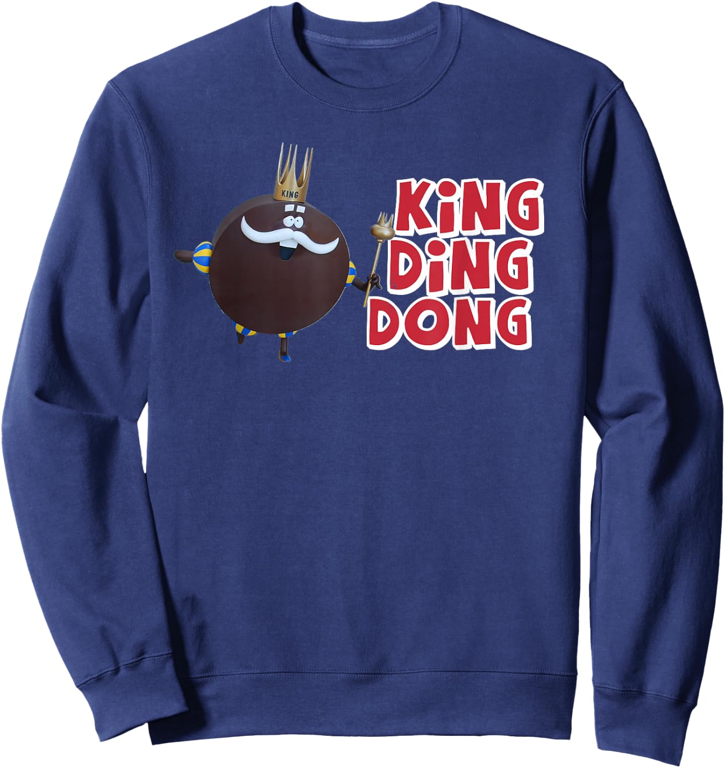King Ding Dong | King of the Dongs Sweatshirt - Sweatshirt | Navy
