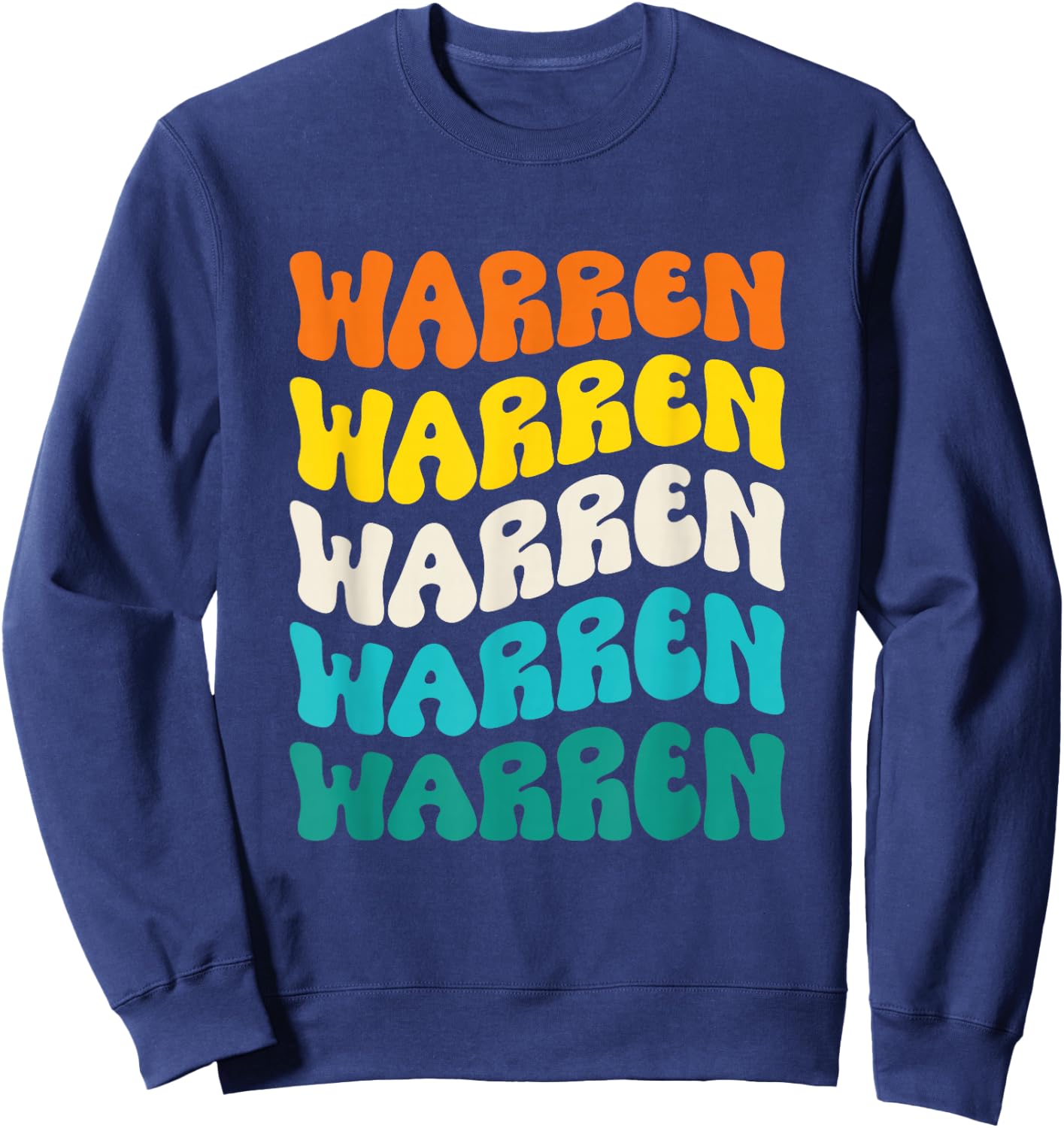70s Warren Sweatshirt - Sweatshirt | Navy