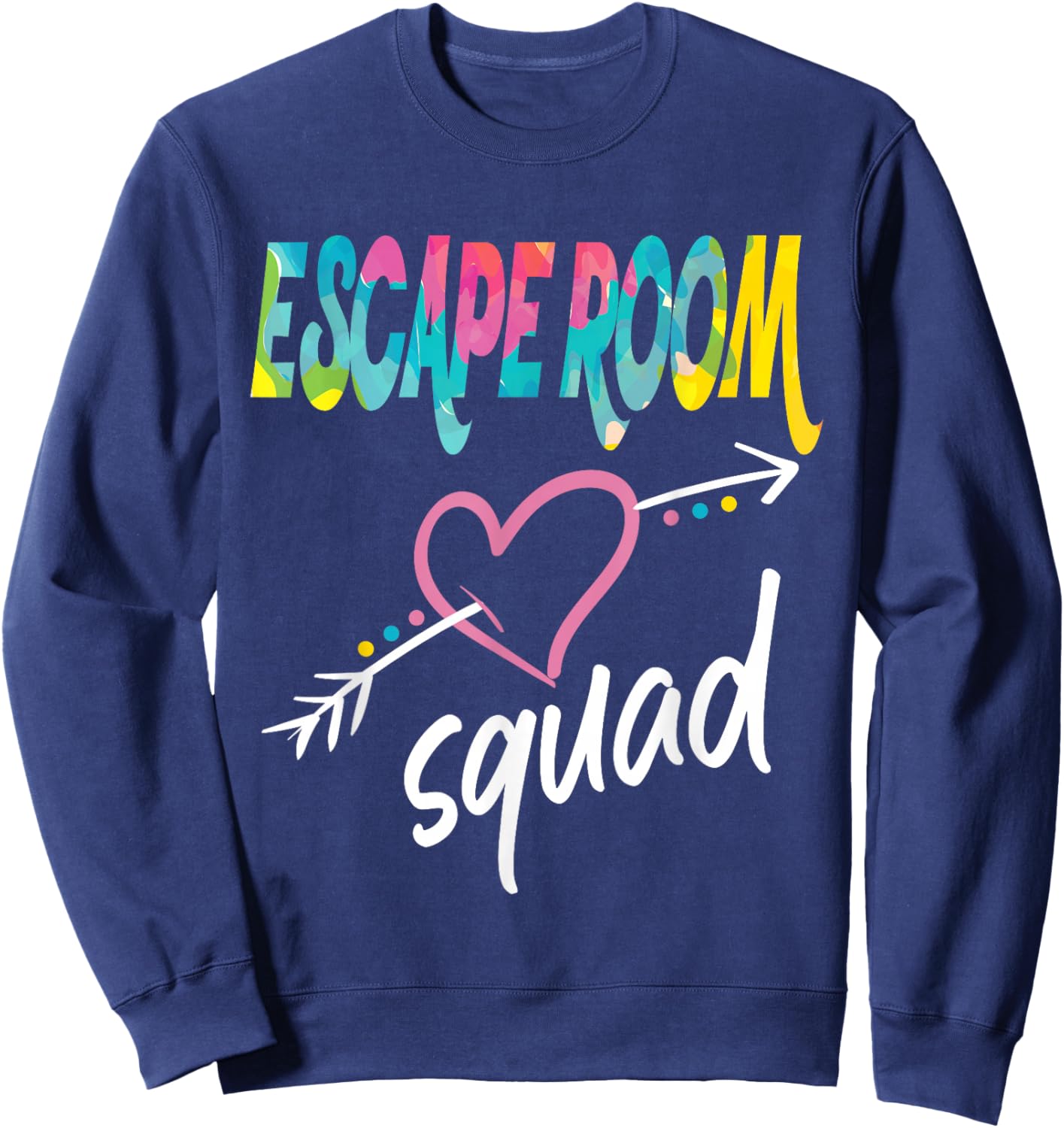 Escape Room Squad Sweatshirt - Sweatshirt | Navy