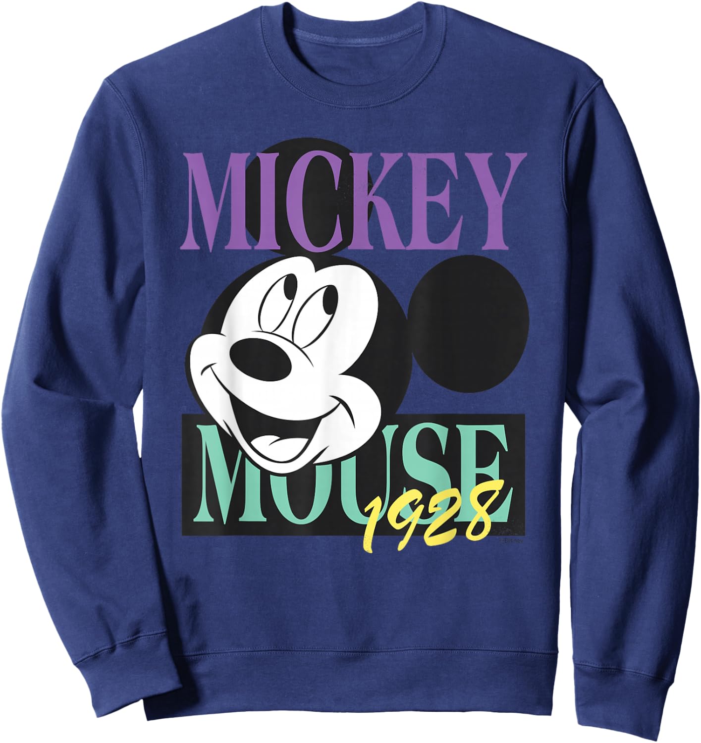 Disney Mickey Mouse Vintage Classics 1928 Retro Sweatshirt - Sweatshirt | Navy