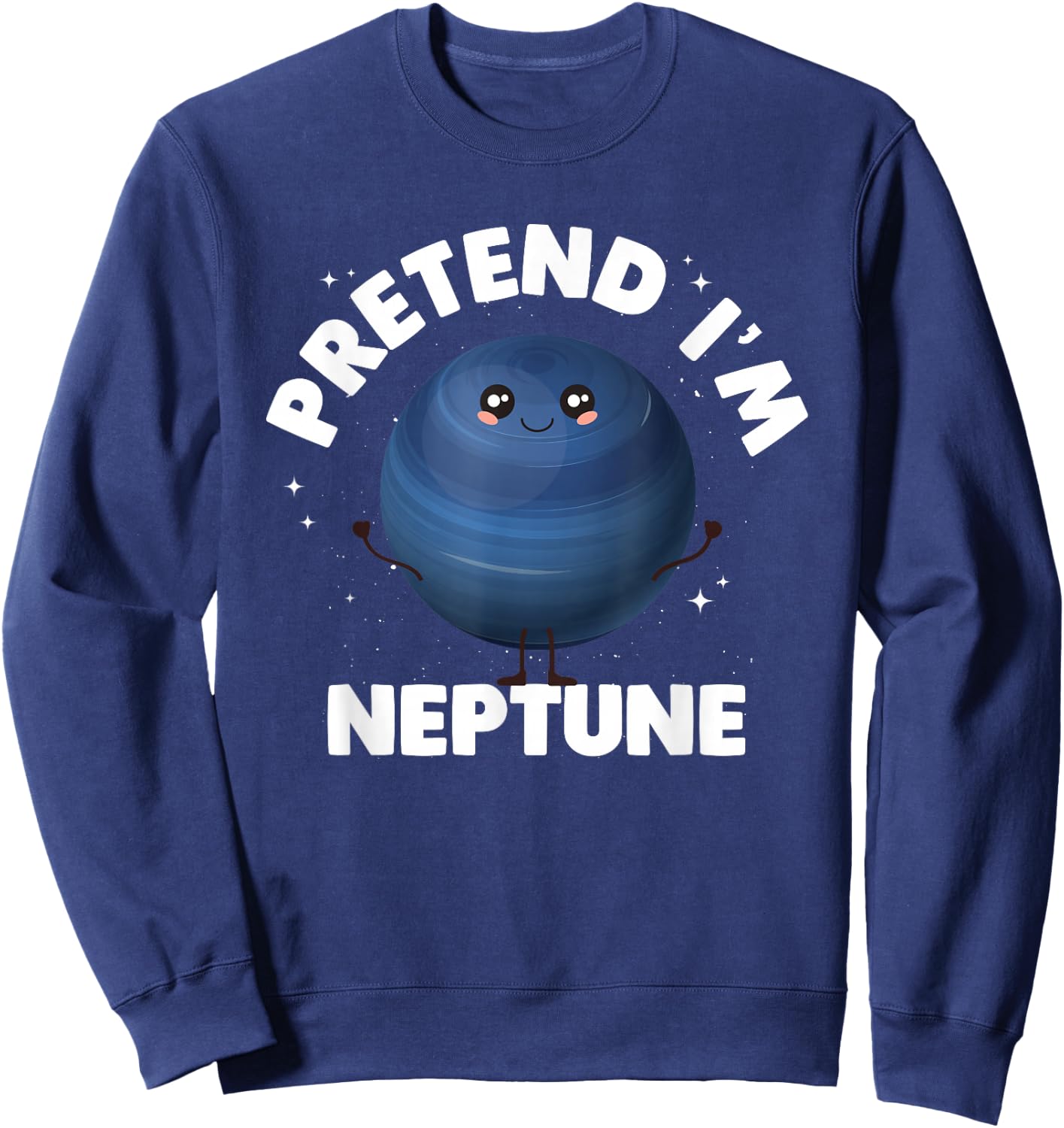 Pretend Im Neptune Sweatshirt - Sweatshirt | Navy