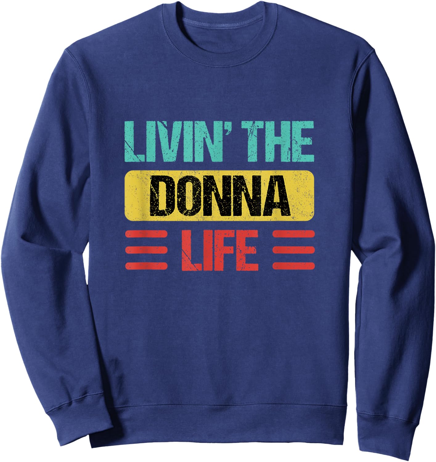 Donna Name Sweatshirt - Sweatshirt | Navy