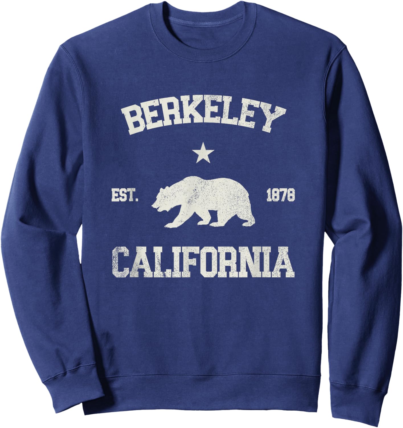 Berkeley California Sweatshirt - Sweatshirt | Navy