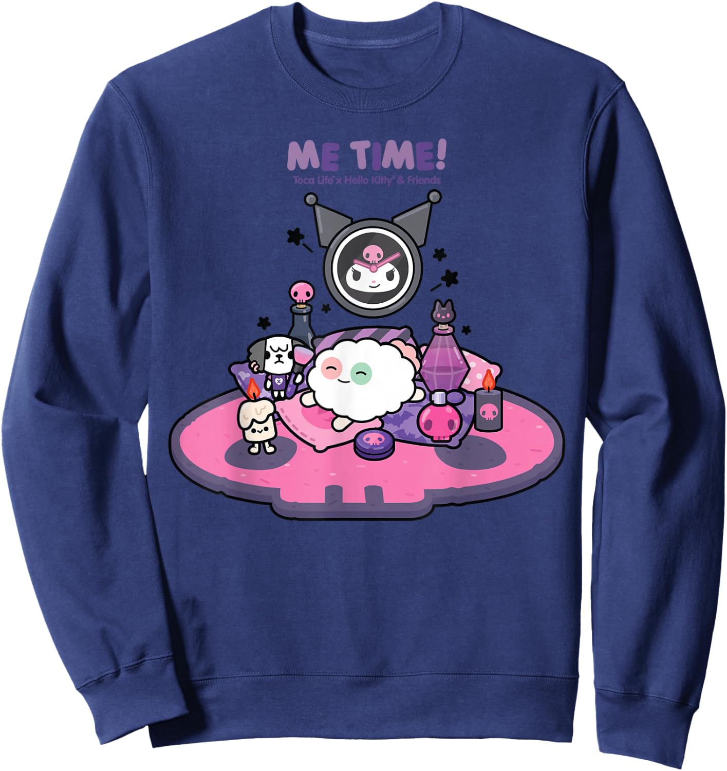 Toca Life x Hello Kitty & Friends ME TIME! Sweatshirt - Sweatshirt | Navy