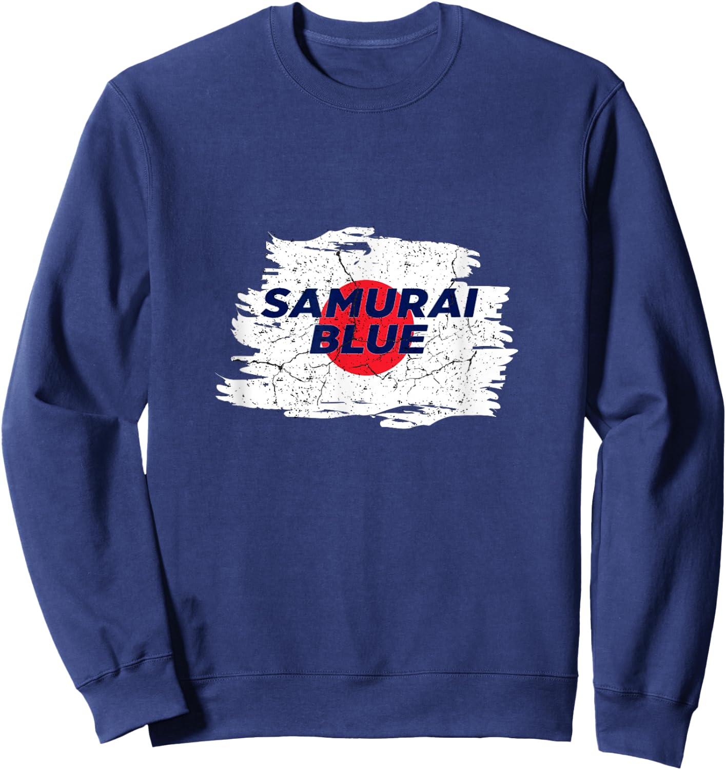 Samurai Blue Japan Soccer Team 日本サッカー代表 Sweatshirt - Sweatshirt | Navy
