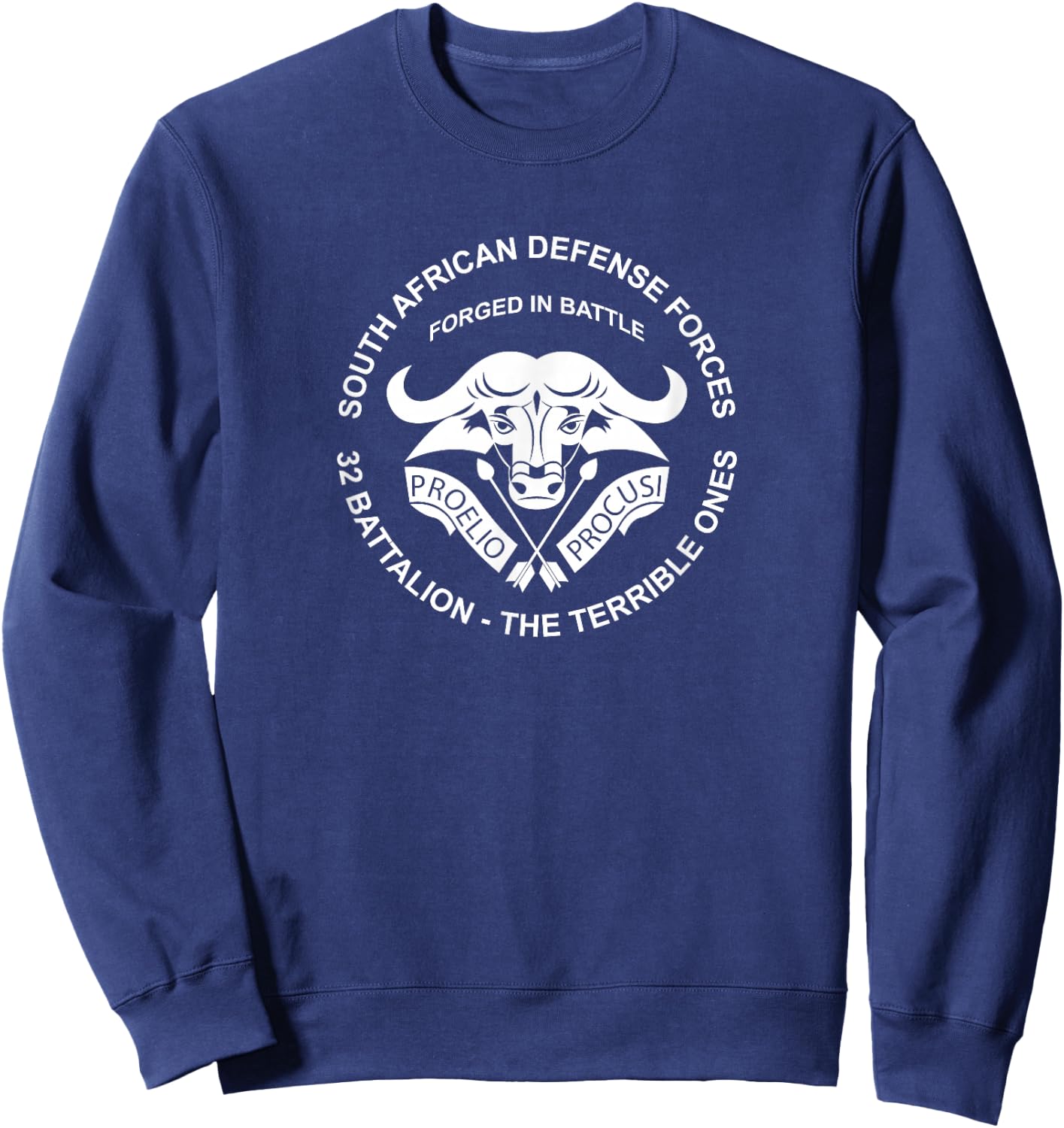 32 Battalion South African Defense Forces Sweatshirt - Sweatshirt | Navy