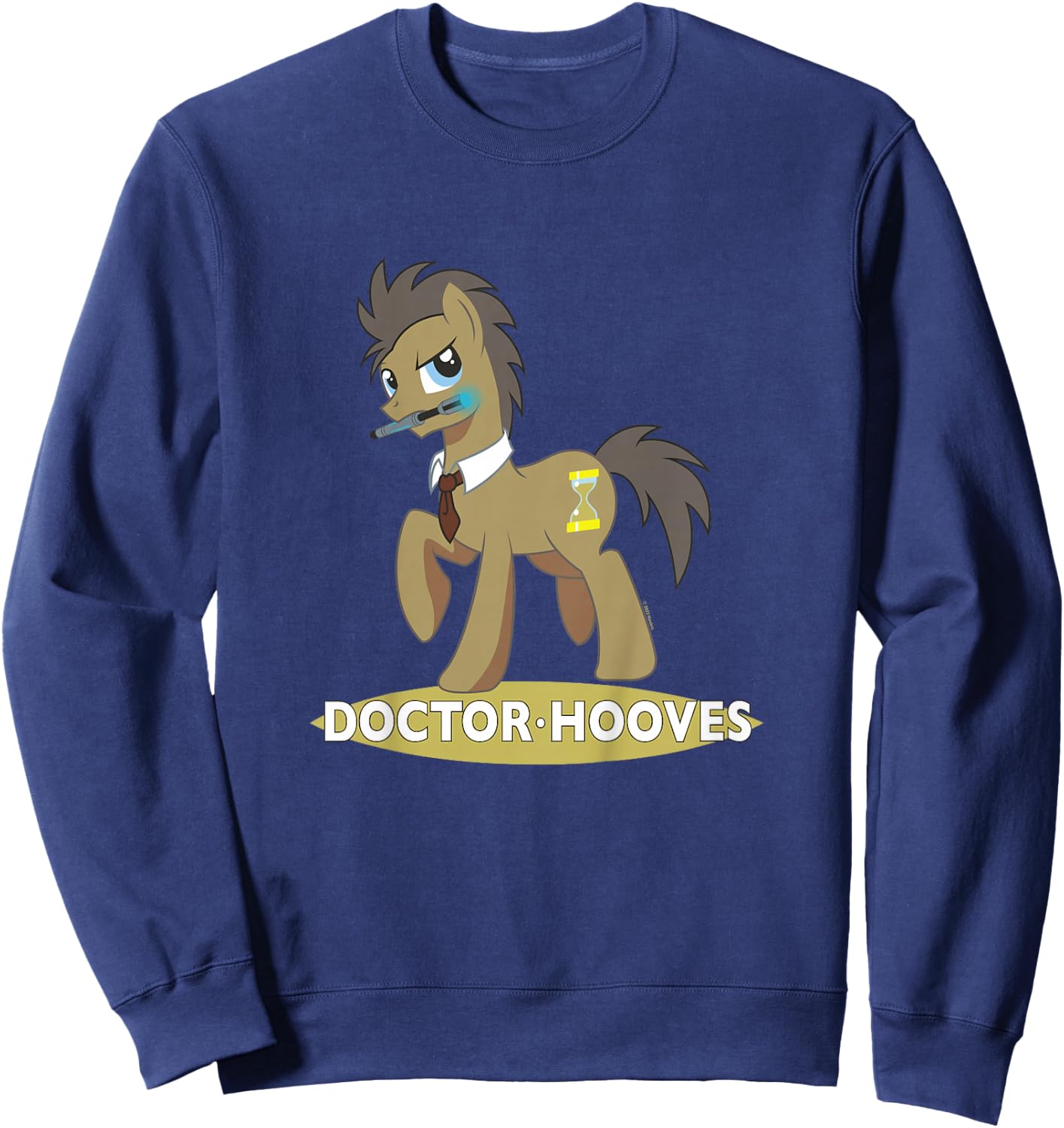 Kids My Little Pony: Friendship Is Magic Doctor Hooves Logo Sweatshirt - Sweatshirt | Navy