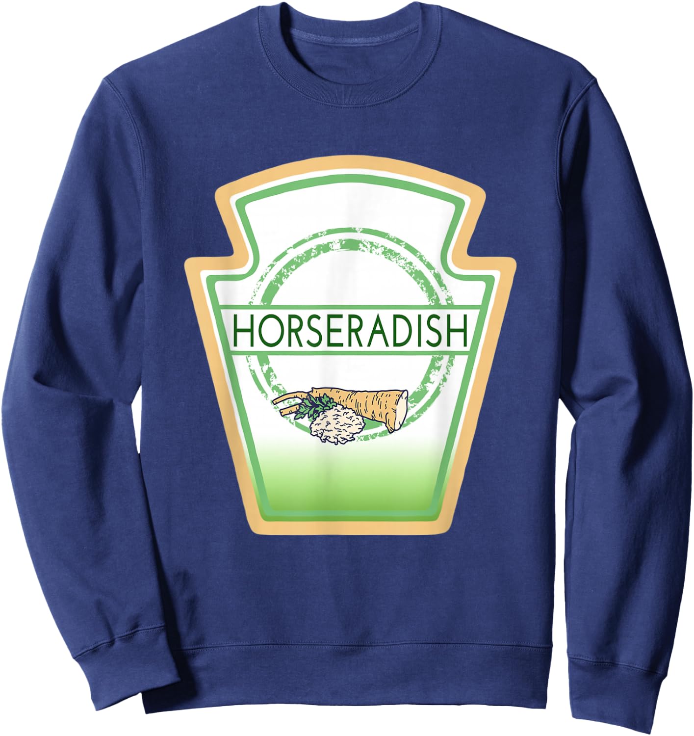 Horseradish Sauce Sauce Sweatshirt - Sweatshirt | Navy