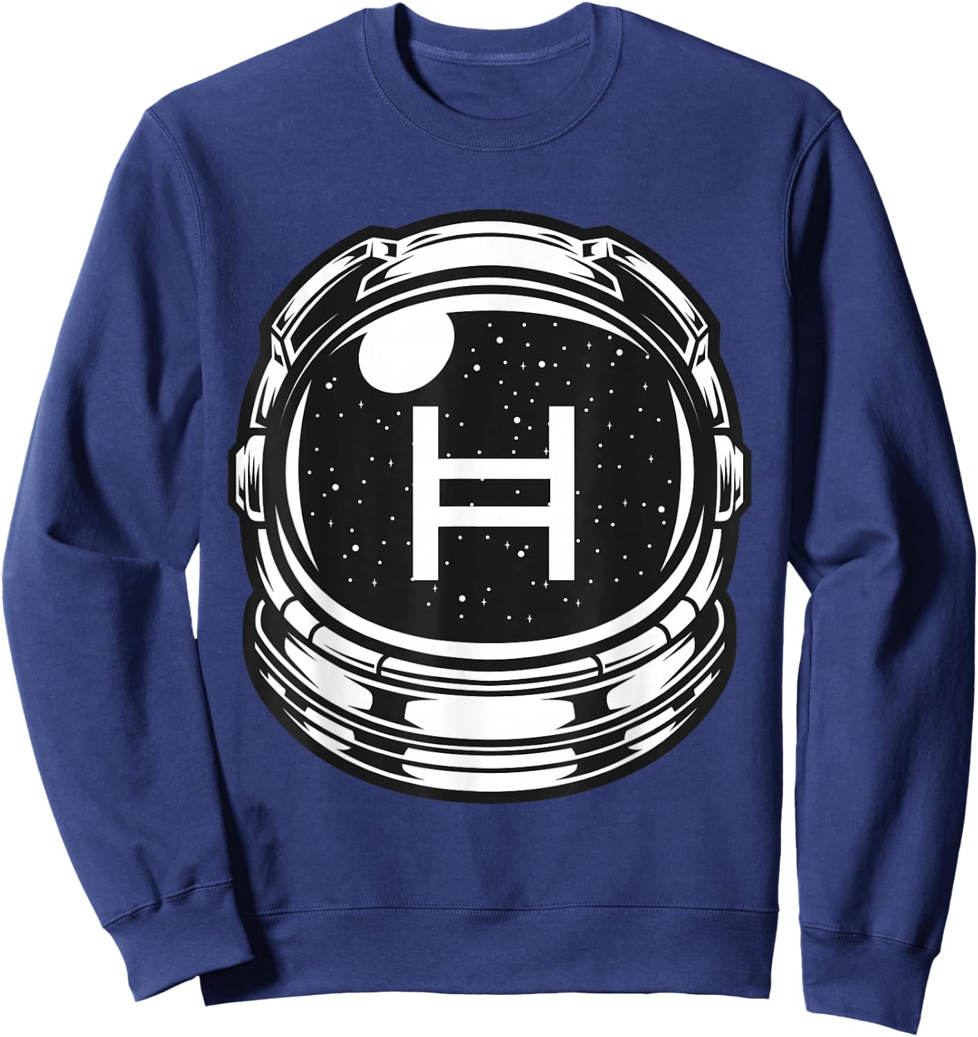 HBAR Crypto BULLRUN 2024 HODL Hedera Hashgraph Token Sweatshirt - Sweatshirt | Navy