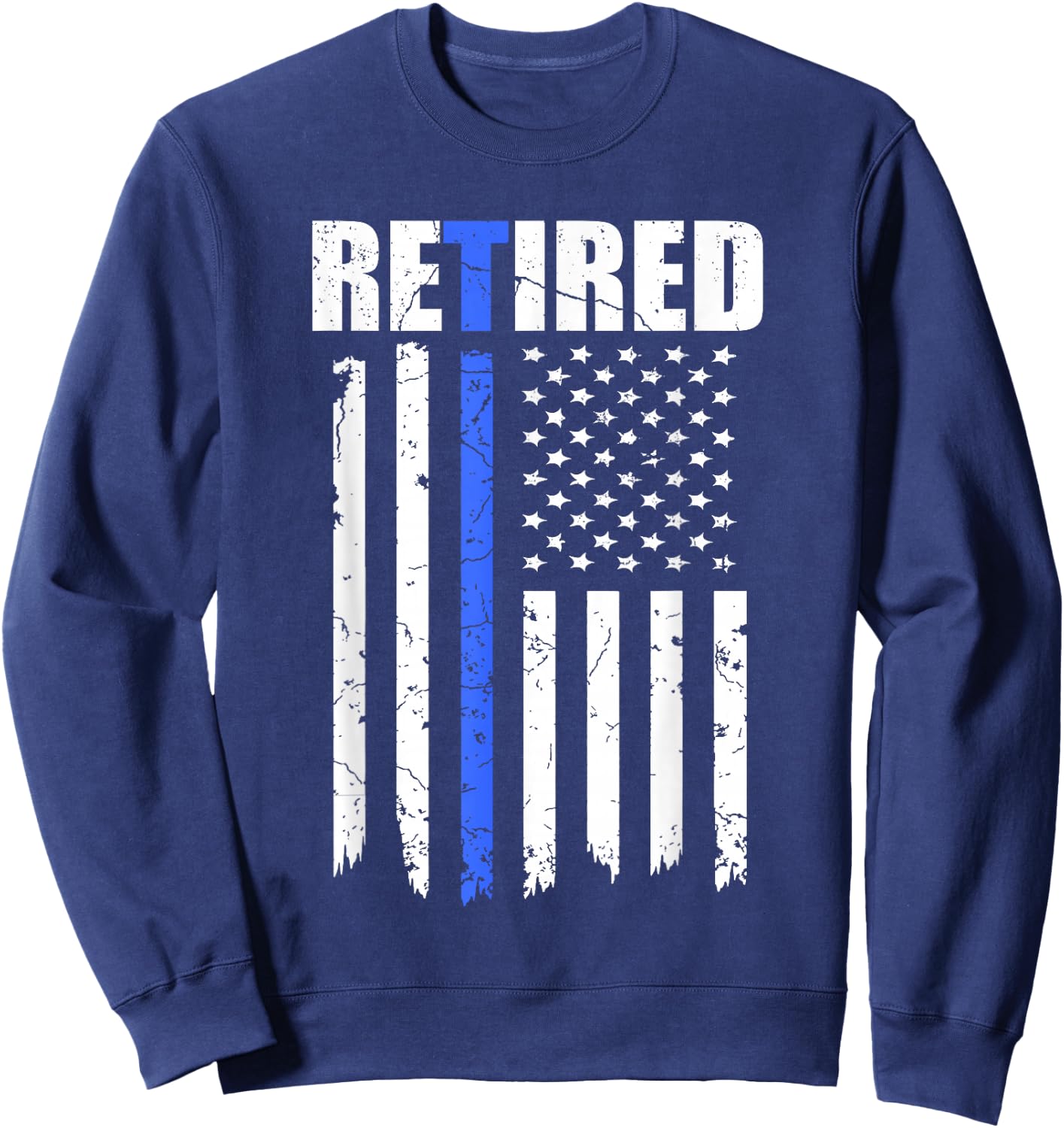 Retirement Police Officer 2022 Shirt, Retired Police Officer Sweatshirt - Sweatshirt | Navy