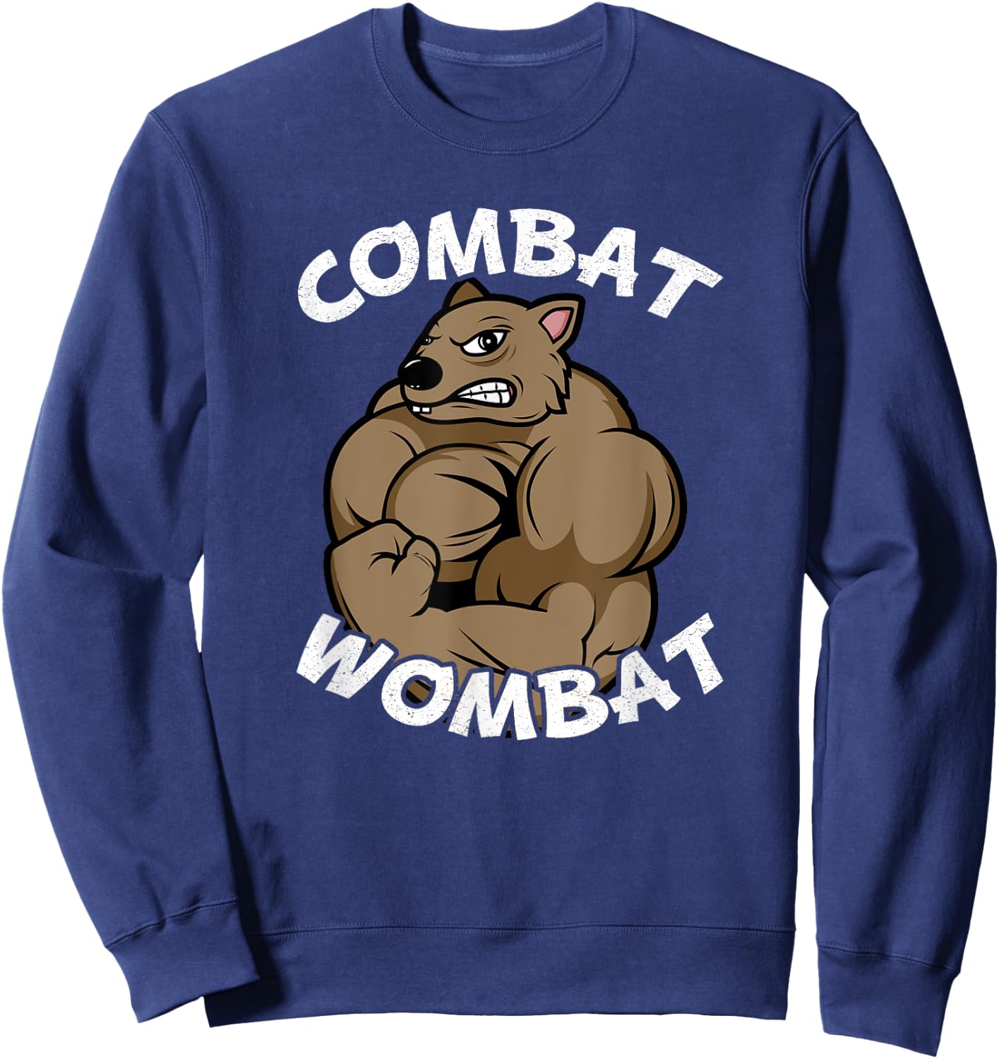 Combat Wombat Bag Teats Sweatshirt - Sweatshirt | Navy
