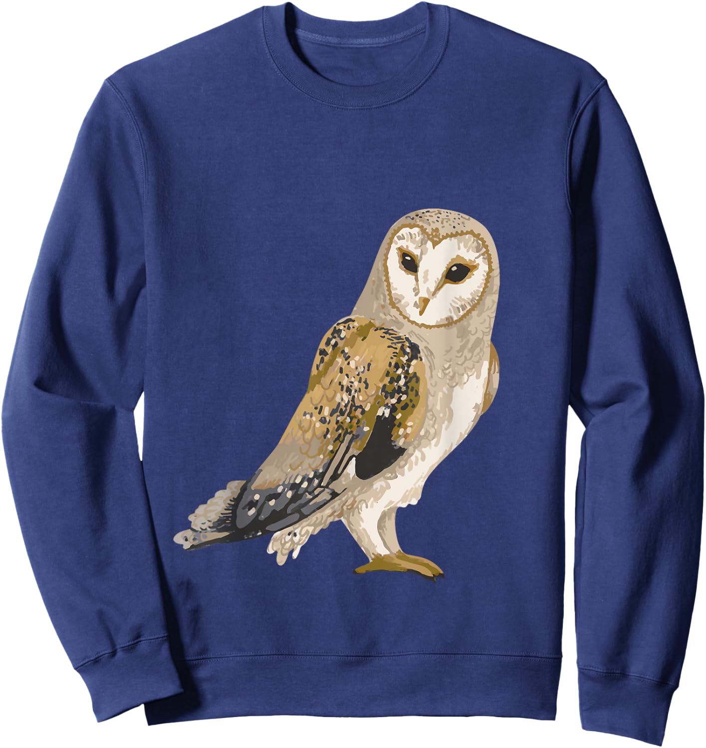 Owl Bird Owl Motif Bird Animal Owl Sweatshirt - Sweatshirt | Navy