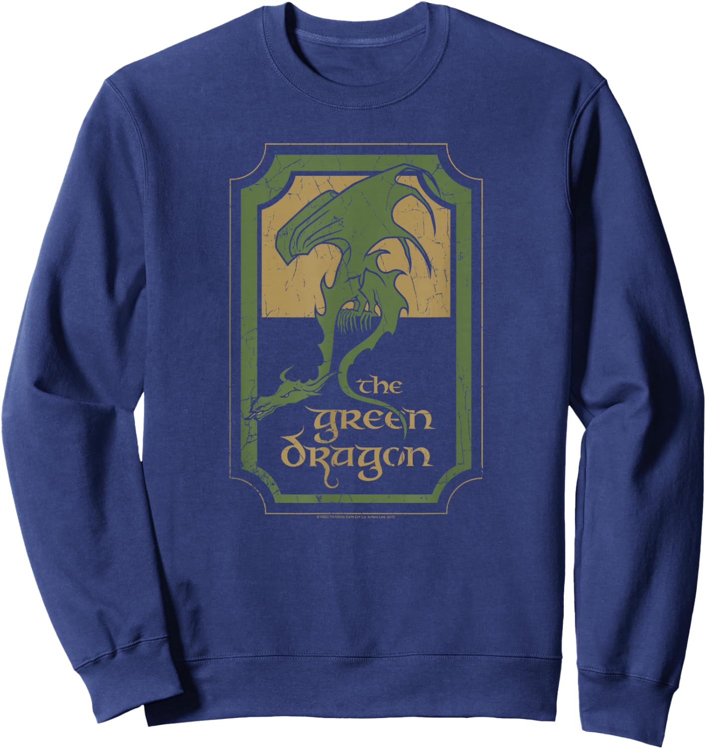 The Lord of the Rings Green Dragon Tavern Sweatshirt - Sweatshirt | Navy