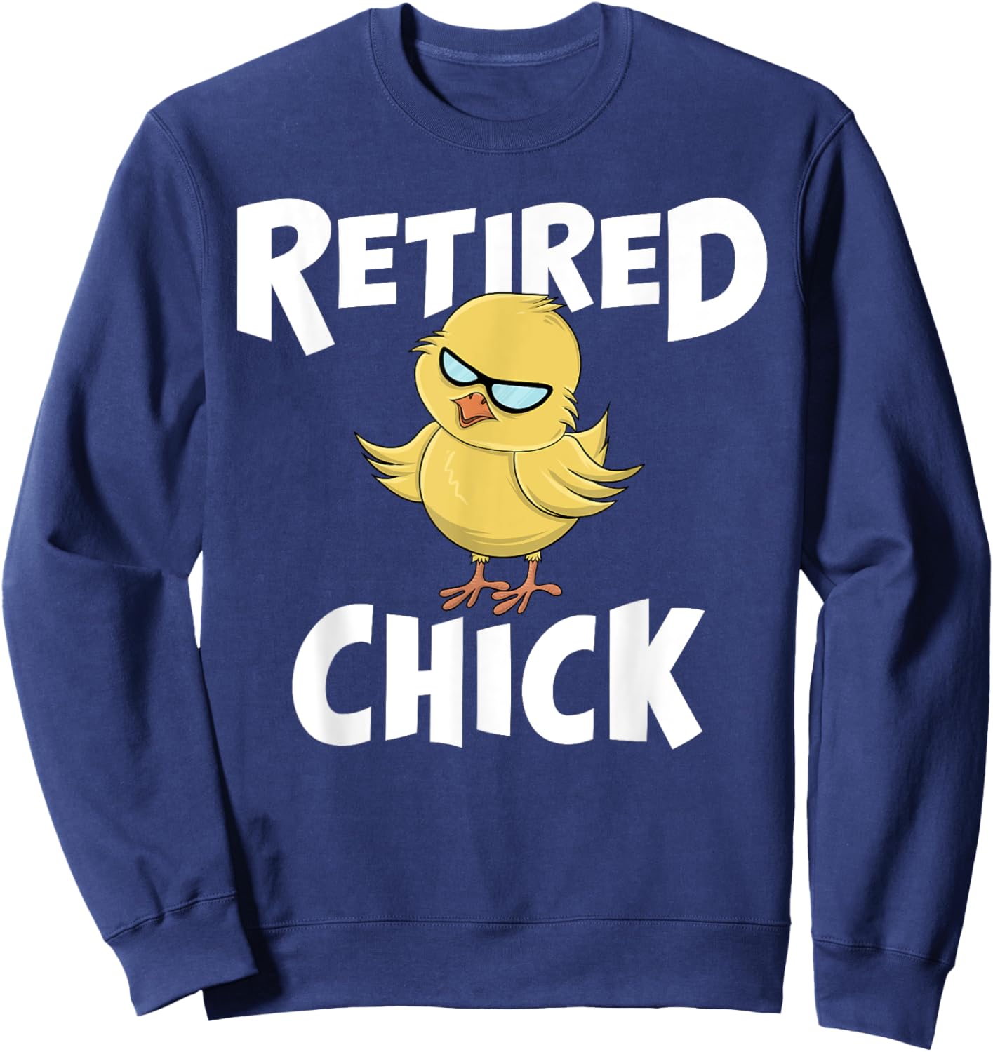 Cute Retirement Art For Mom Women Retirement Lover Retired Sweatshirt - Sweatshirt | Navy