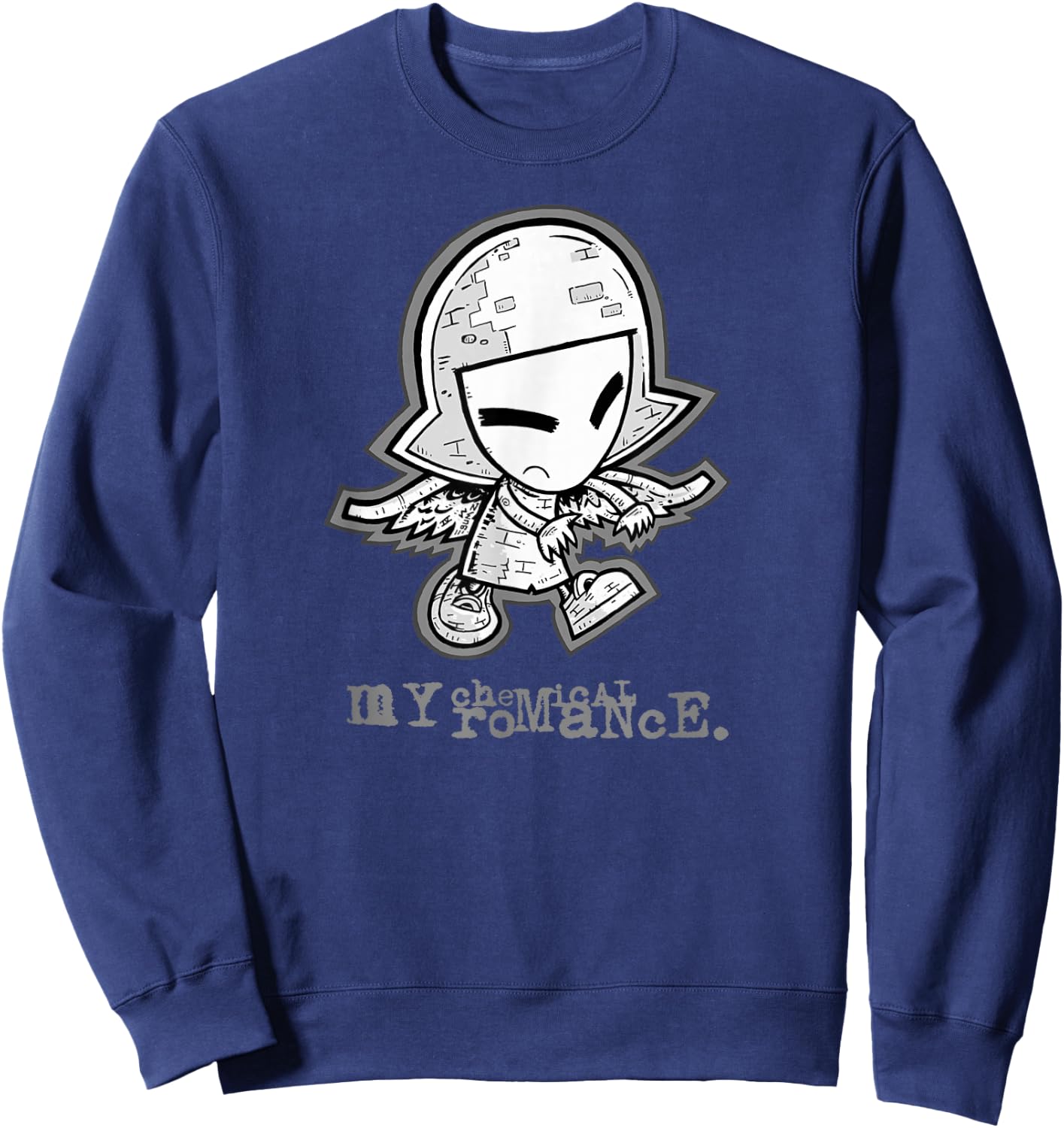 My Chemical Romance Dark Angel Sweatshirt - Sweatshirt | Navy