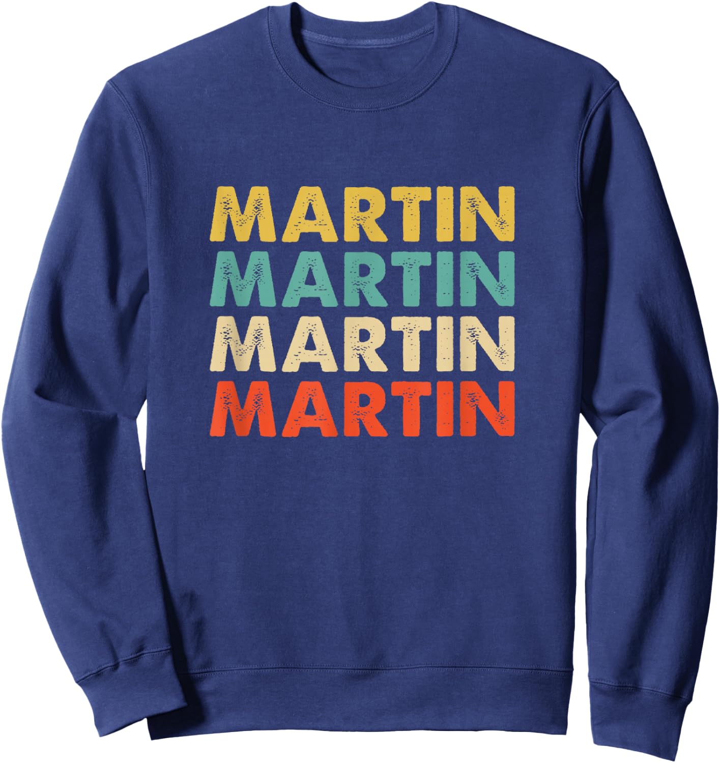 Martin Name Sweatshirt - Sweatshirt | Navy