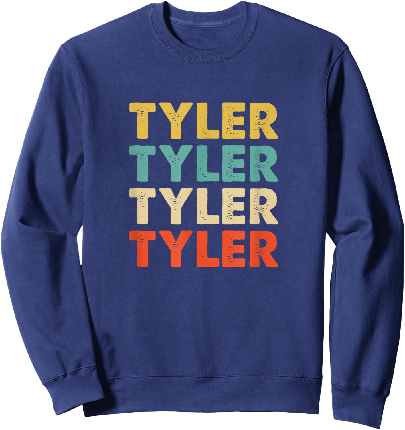 Tyler Name Sweatshirt - Sweatshirt | Navy
