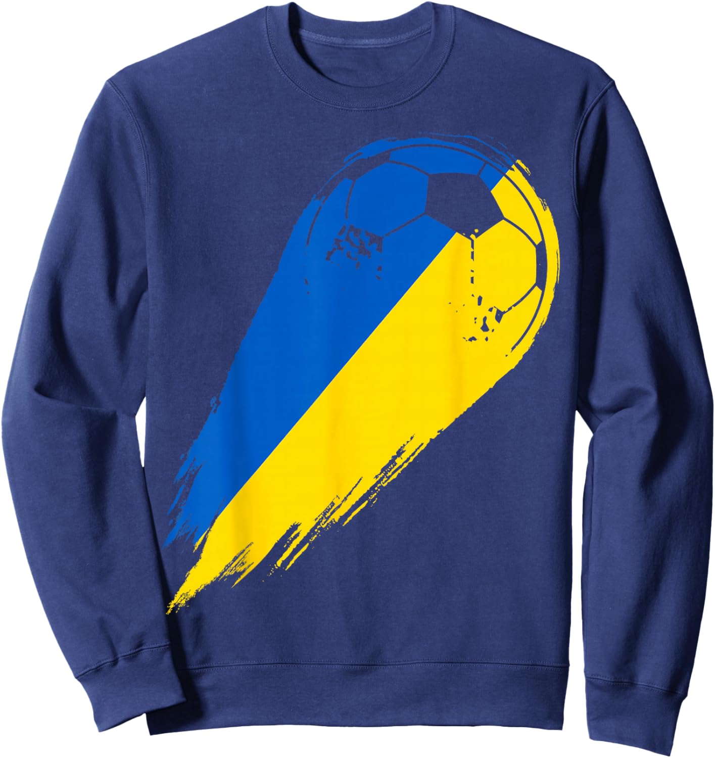 Soccer Player of Pride Ukraine Sweatshirt - Sweatshirt | Navy
