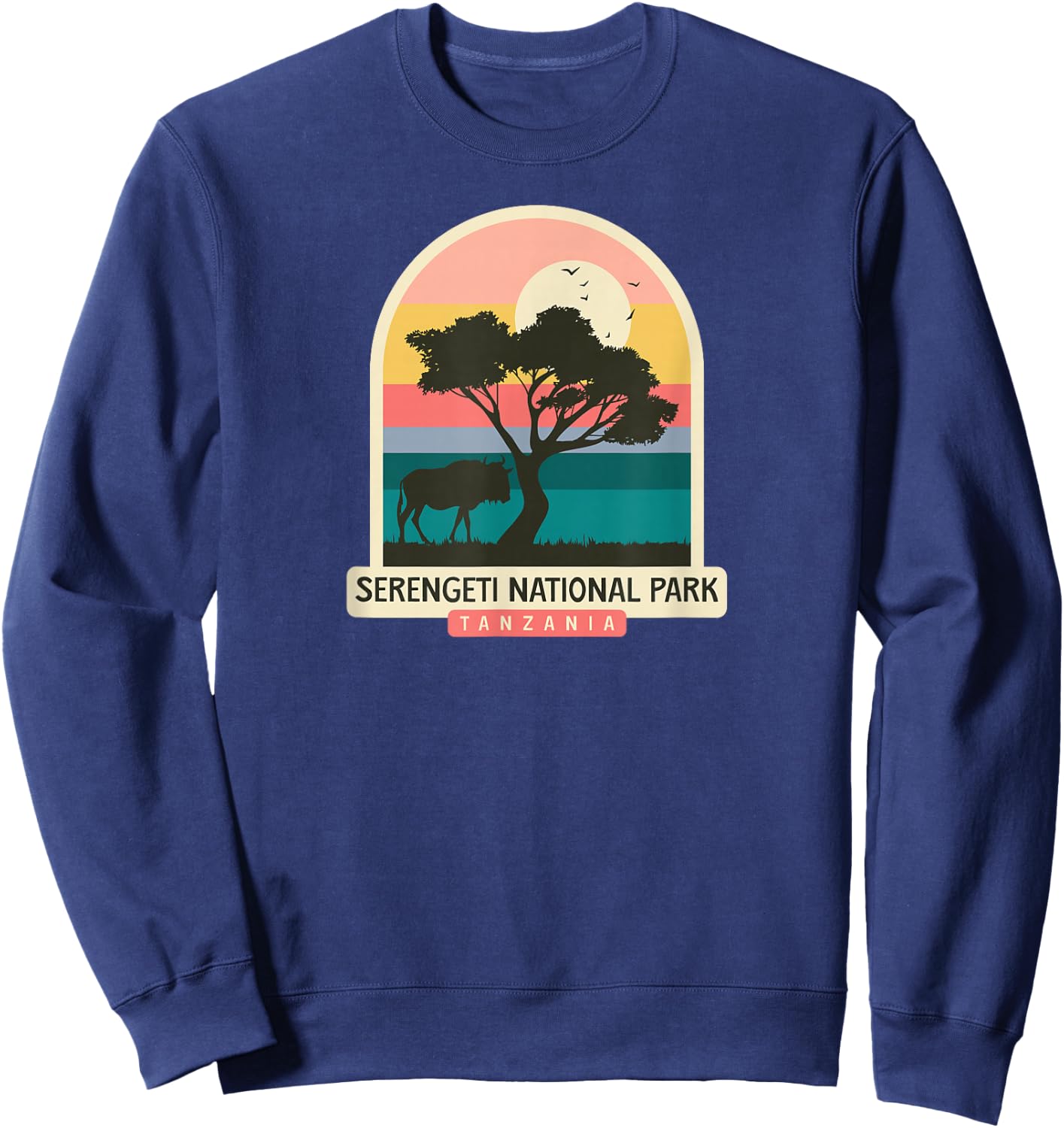 Serengeti National Park - Tanzania Sweatshirt - Sweatshirt | Navy