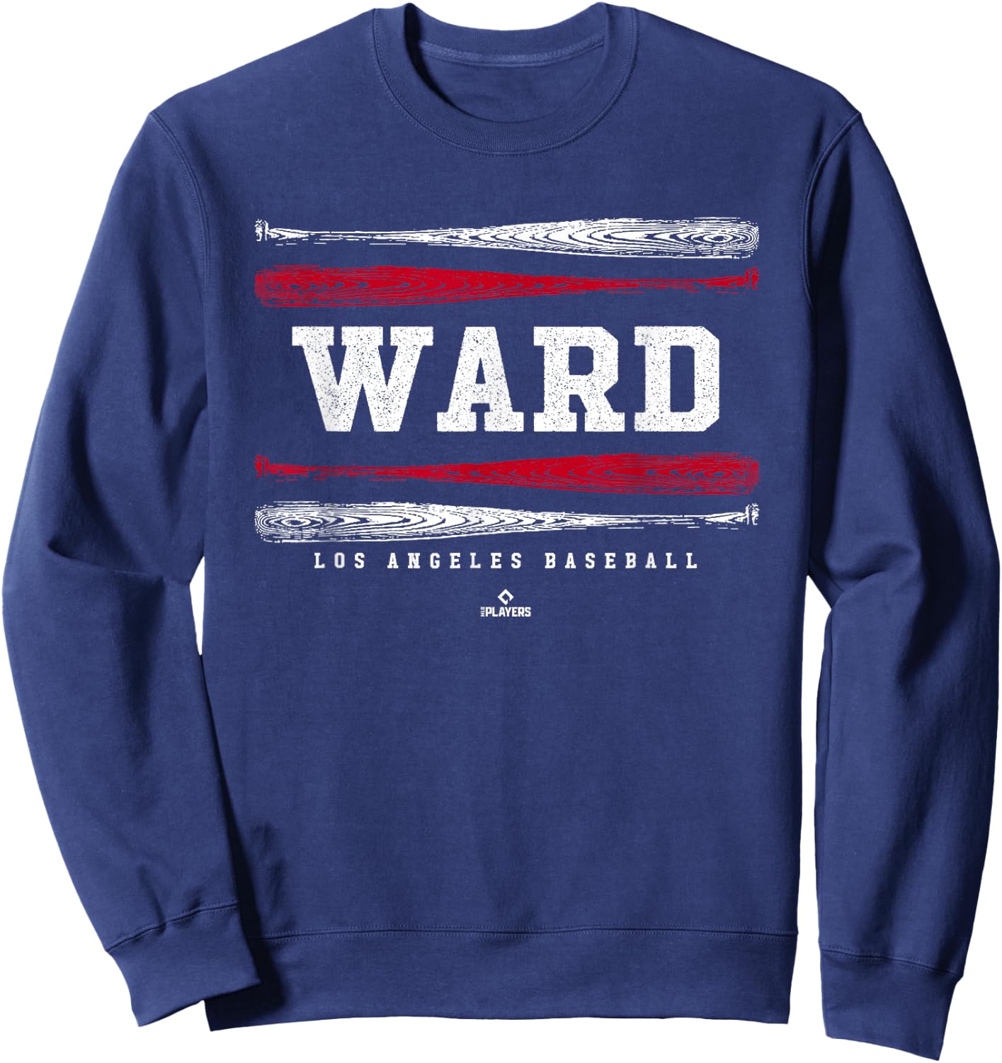 Vintage Baseball Bat Gameday Taylor Ward Los Angeles MLBPA Sweatshirt - Sweatshirt | Navy