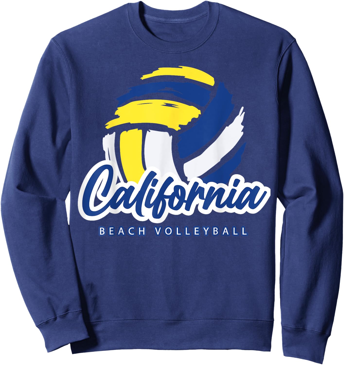 Beach Volleyball California Sweatshirt - Sweatshirt | Navy