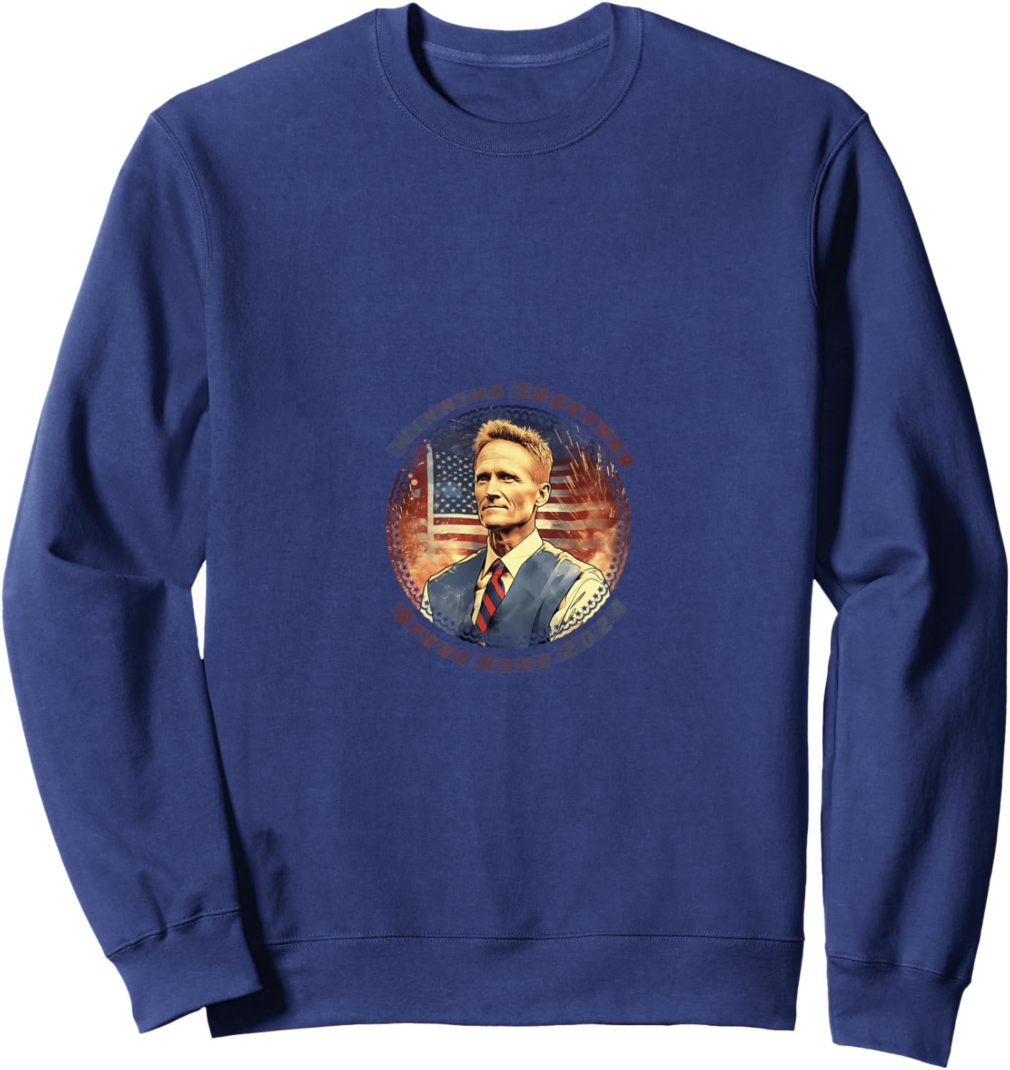 Steve Kerr for President of the United States 2024 Sweatshirt - Sweatshirt | Navy