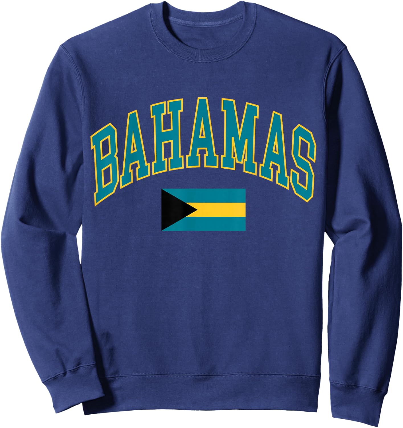 Bahamas Flag Sweatshirt - Sweatshirt | Navy