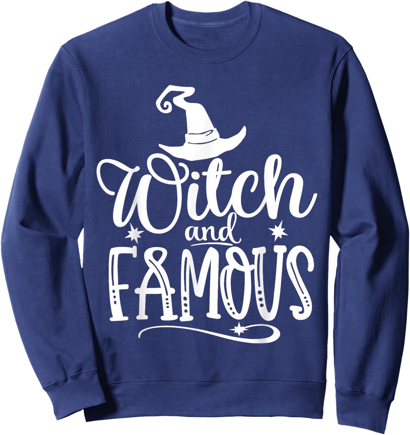 Witch and Famous Halloween Sweatshirt - Sweatshirt | Navy