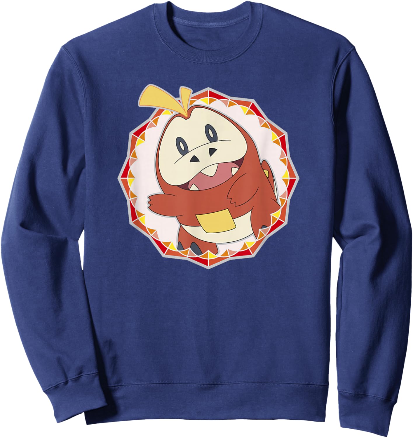 Pokémon Fuecoco Starter Scarlet and Violet Logo Sweatshirt - Sweatshirt | Navy