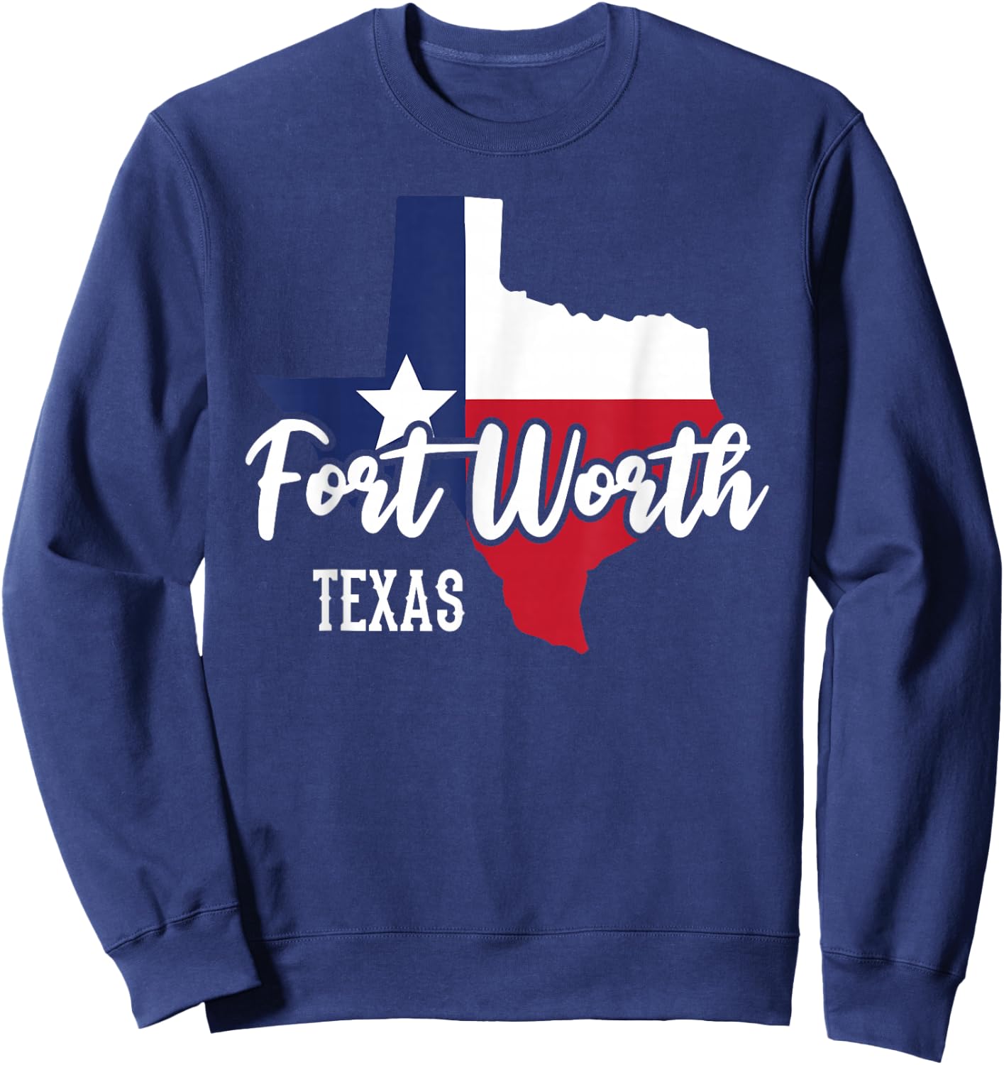 Fort Worth Texas Pride Sweatshirt - Sweatshirt | Navy