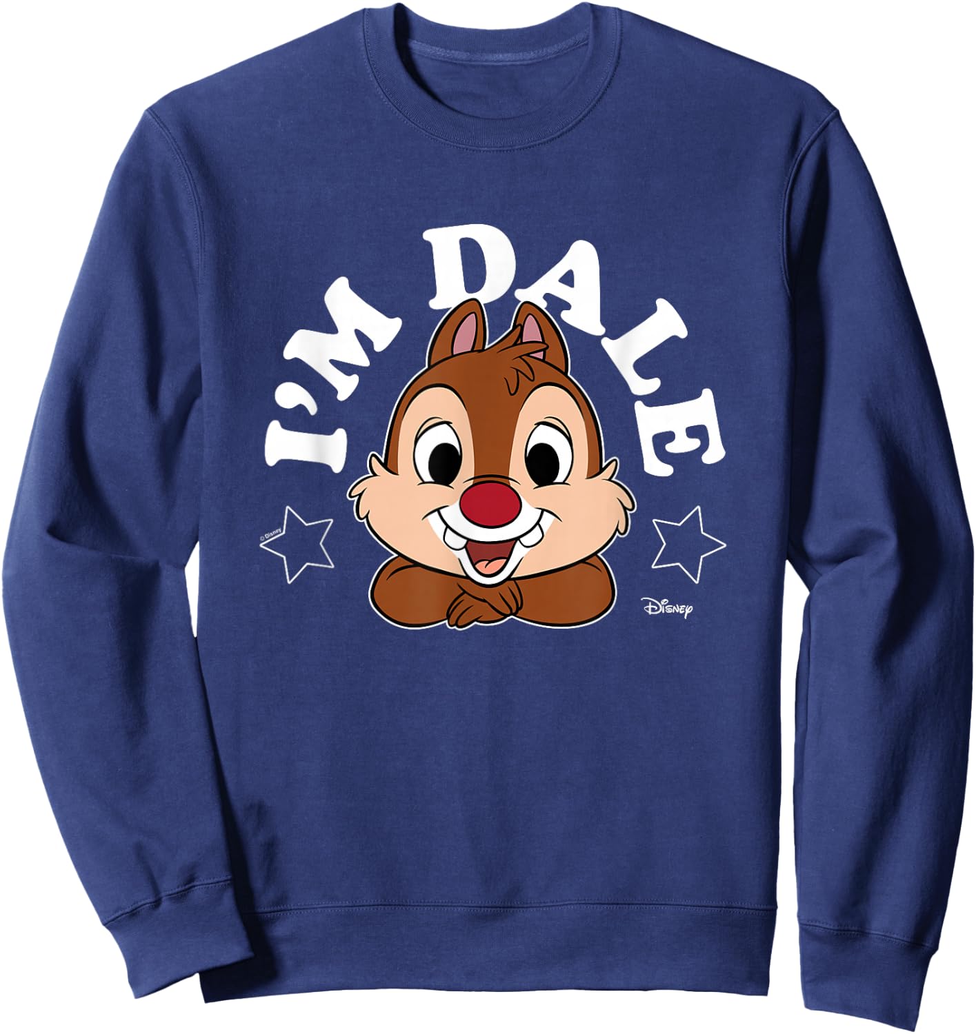 Chip 'N Dale Rescue Rangers - I'm Dale Sweatshirt - Sweatshirt | Navy