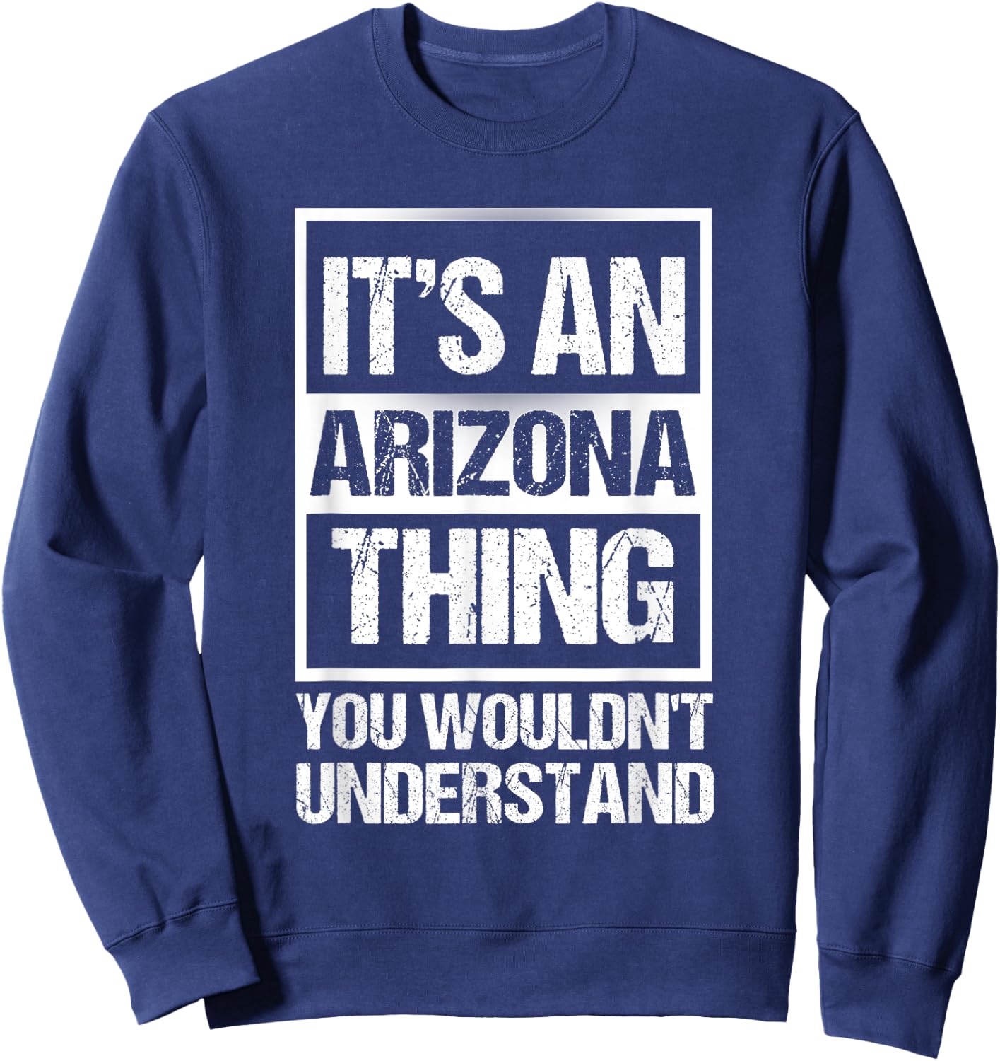 Retro Vintage Souvenir Arizona Sweatshirt - Sweatshirt | Navy