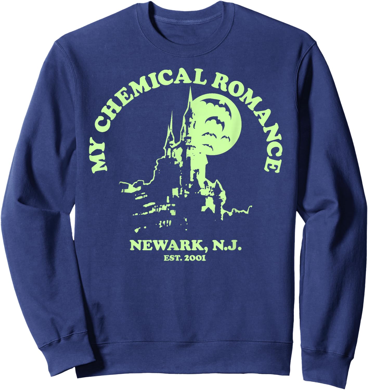 My Chemical Romance Haunted Castle Sweatshirt - Sweatshirt | Navy
