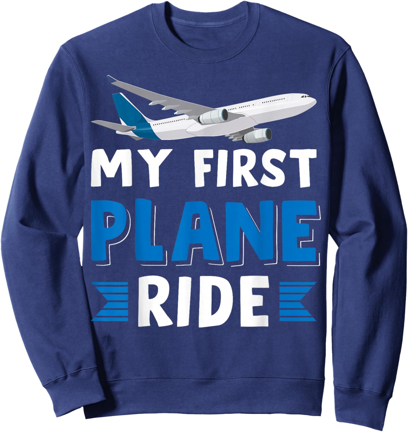 My First Plane Ride Sweatshirt - Sweatshirt | Navy