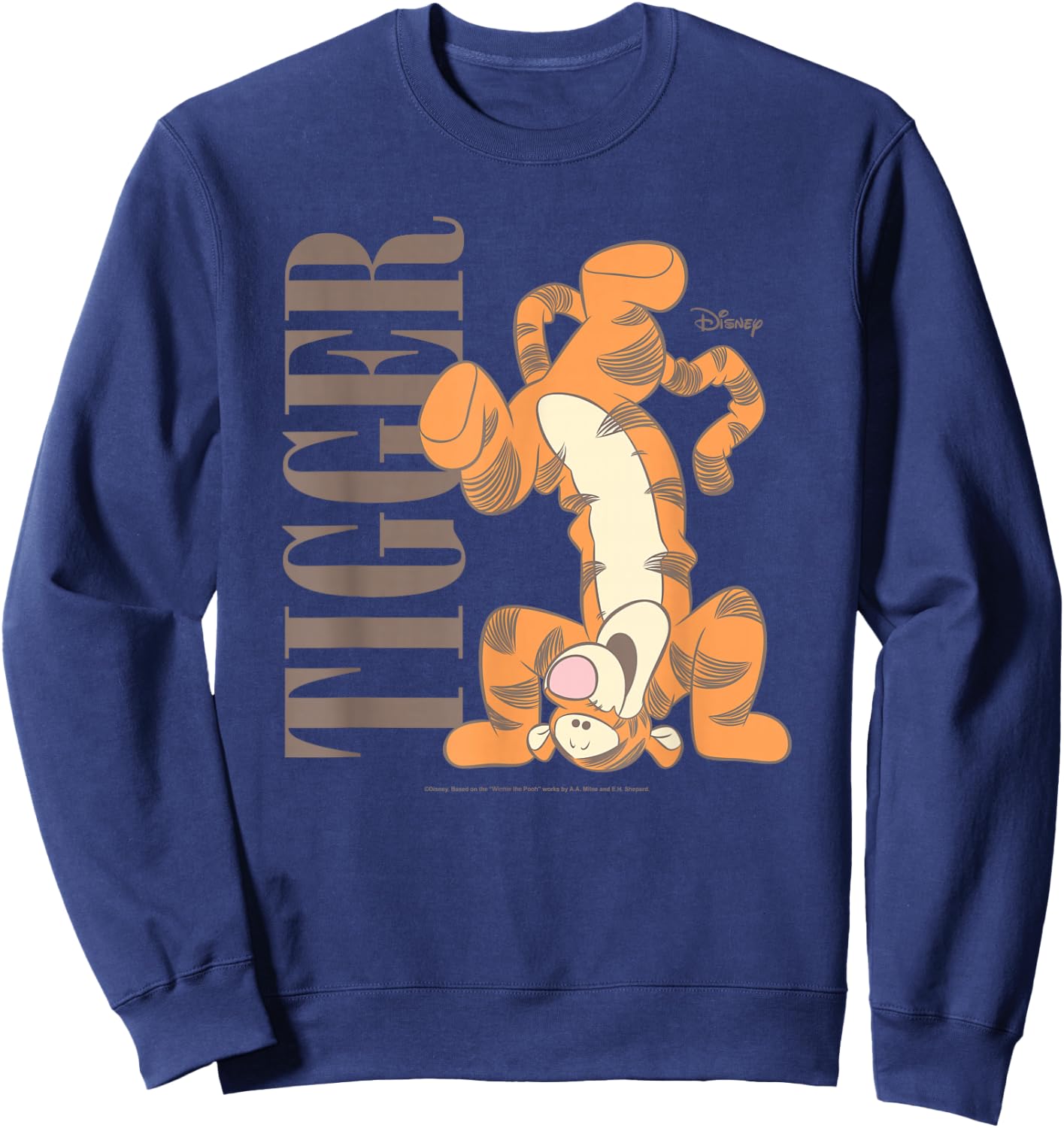 Winnie the Pooh - Muted Tigger Sweatshirt - Sweatshirt | Navy