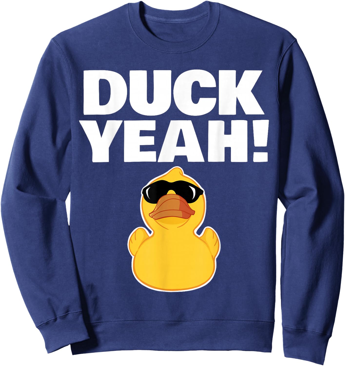Rubber Duck Yeah Sweatshirt - Sweatshirt | Navy