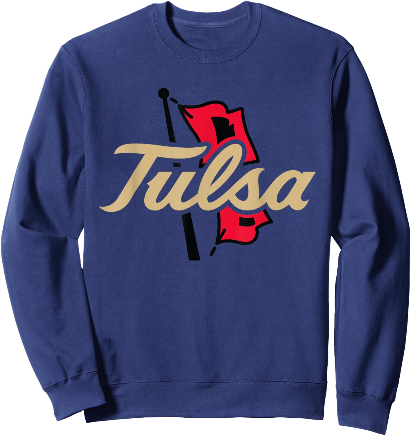 Tulsa Golden Hurricane | NCAA University Merch | NCAFTUL01 Sweatshirt - Sweatshirt | Navy